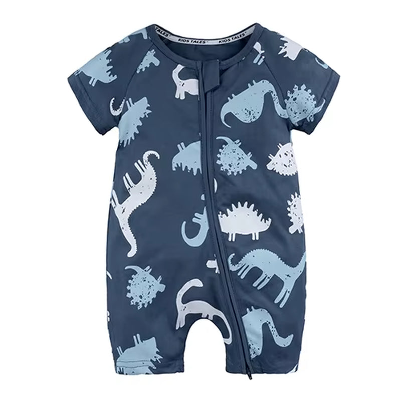 Unisex Newborn Baby Rompers Cotton Baby Boy Clothes Infant Jumpsuits Summer Bebe Clothes Short Sleeve Baby Girls Rompers Summer