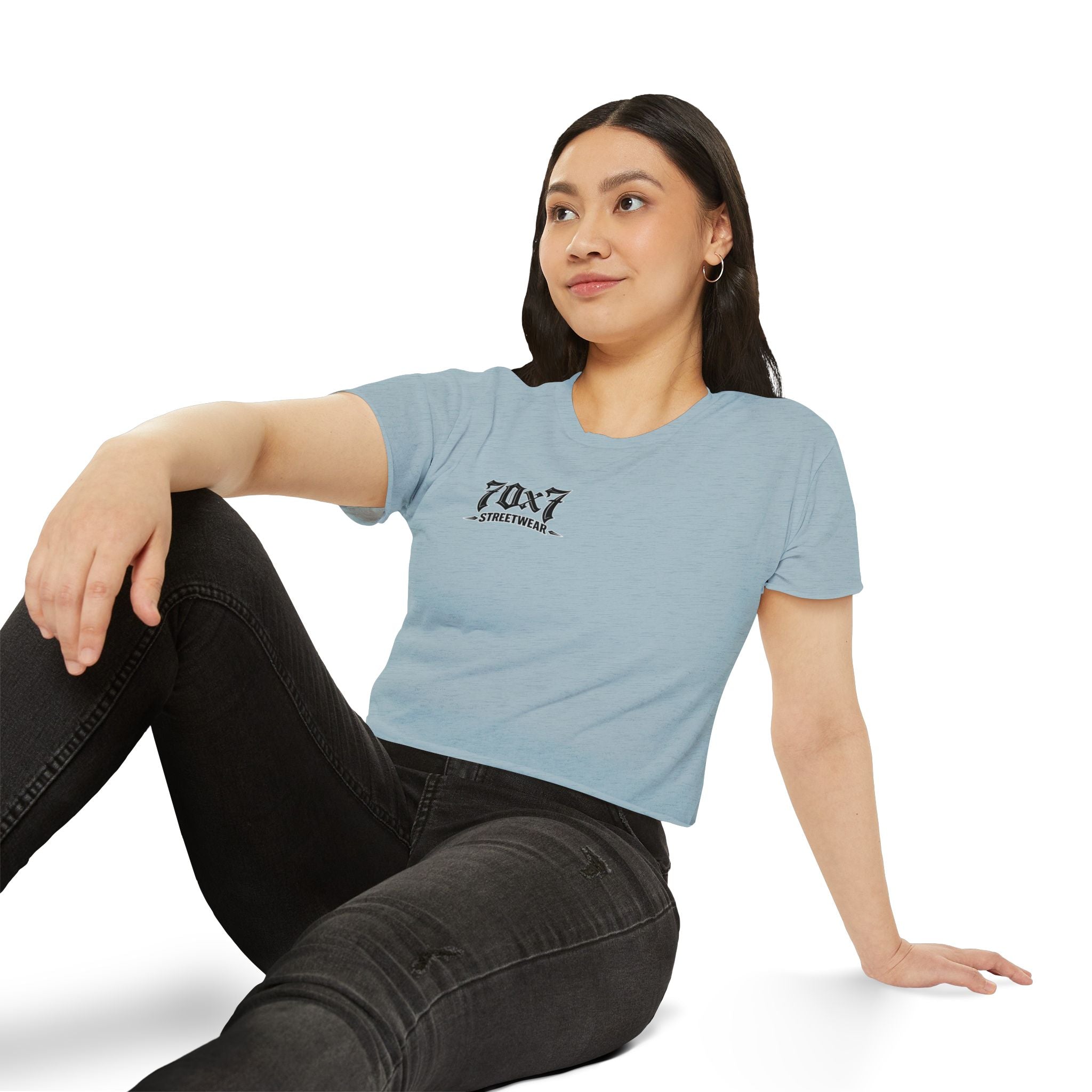Genesis 3"14 Women's Crop Top — 'You Surely Will Not Die!' 70x7 Streetwear Graphic