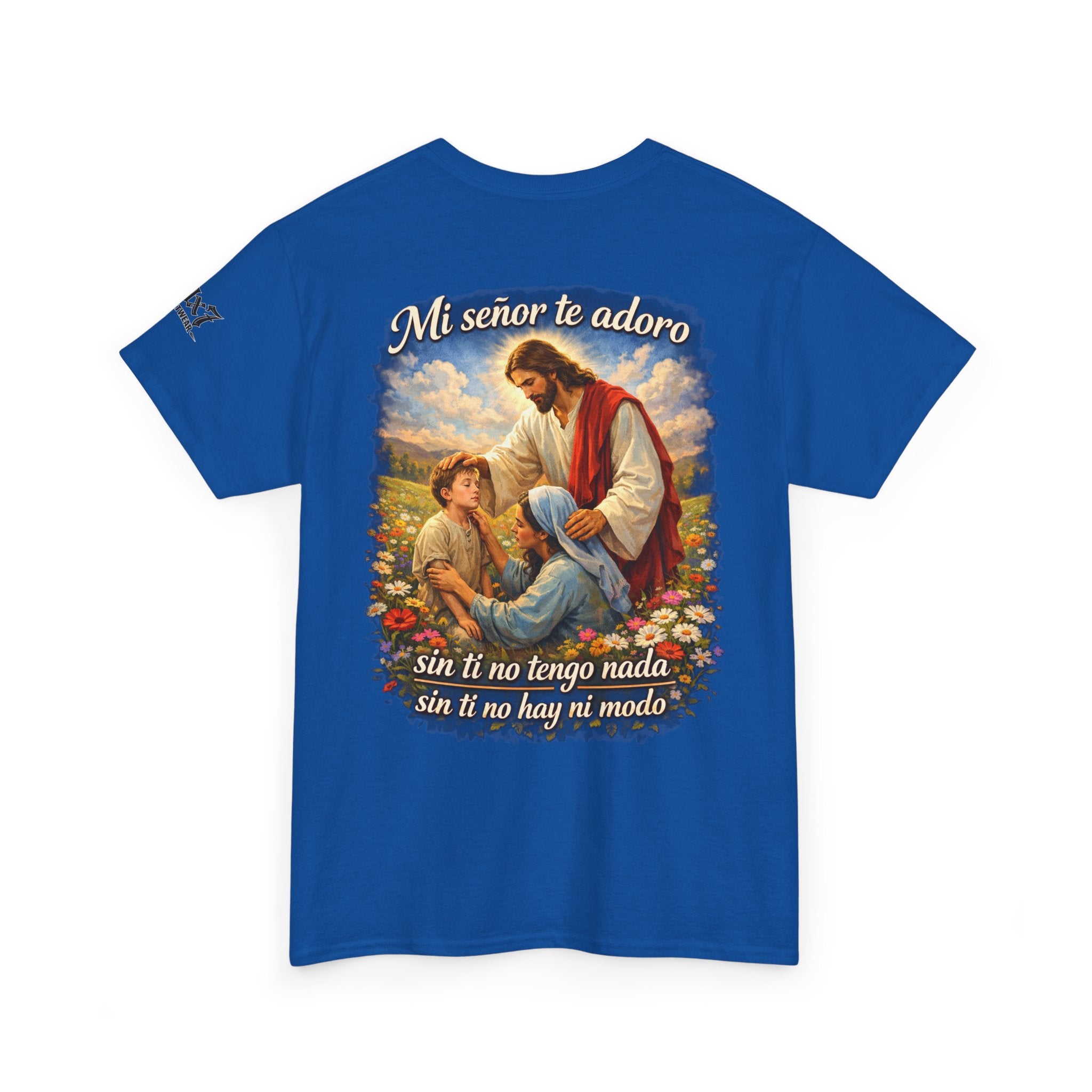 70x7 Streetwear “Mi Señor Te Adoro” Christian Graphic Tee