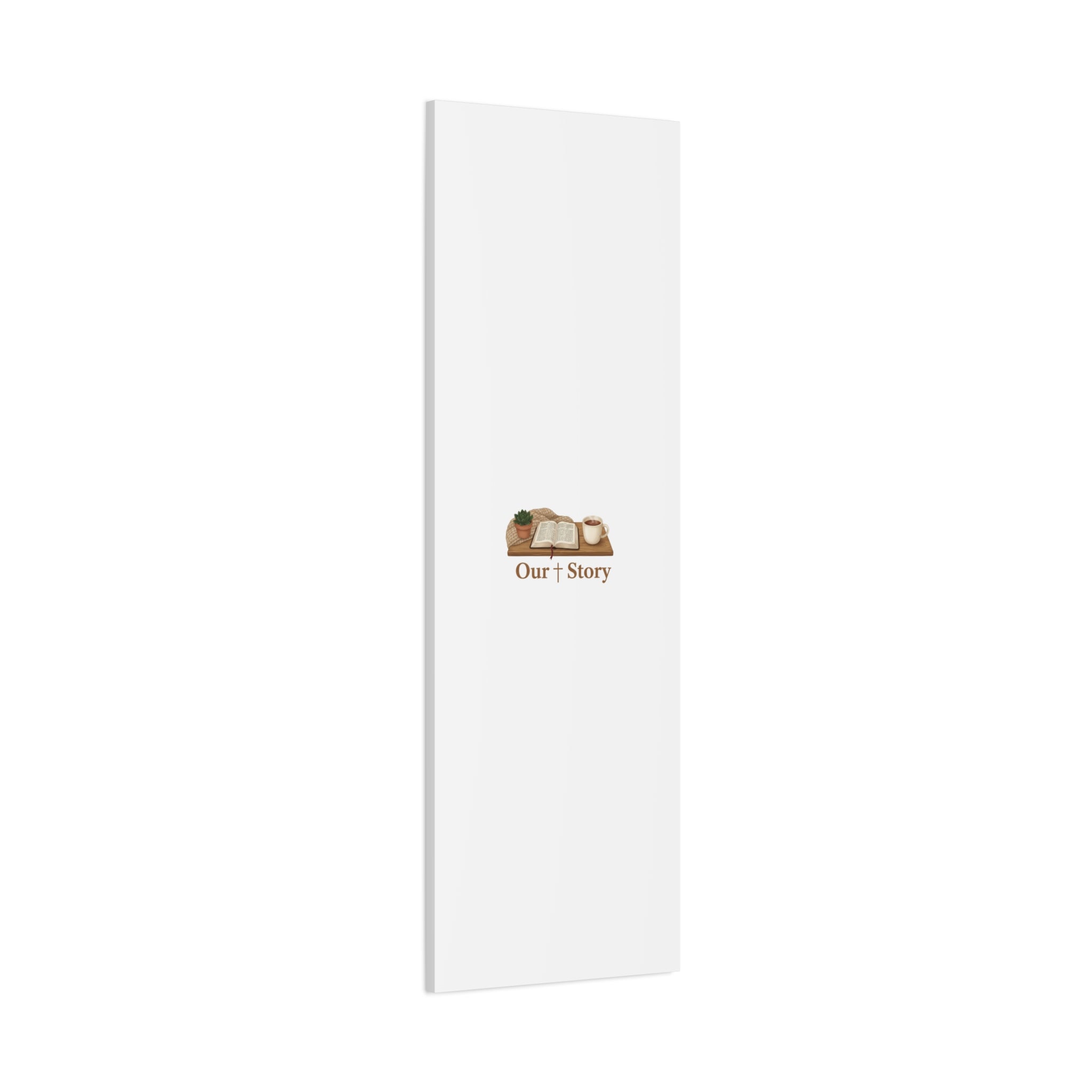 Our Story Canvas | Cozy Reading Aesthetic, Bookish Home Decor