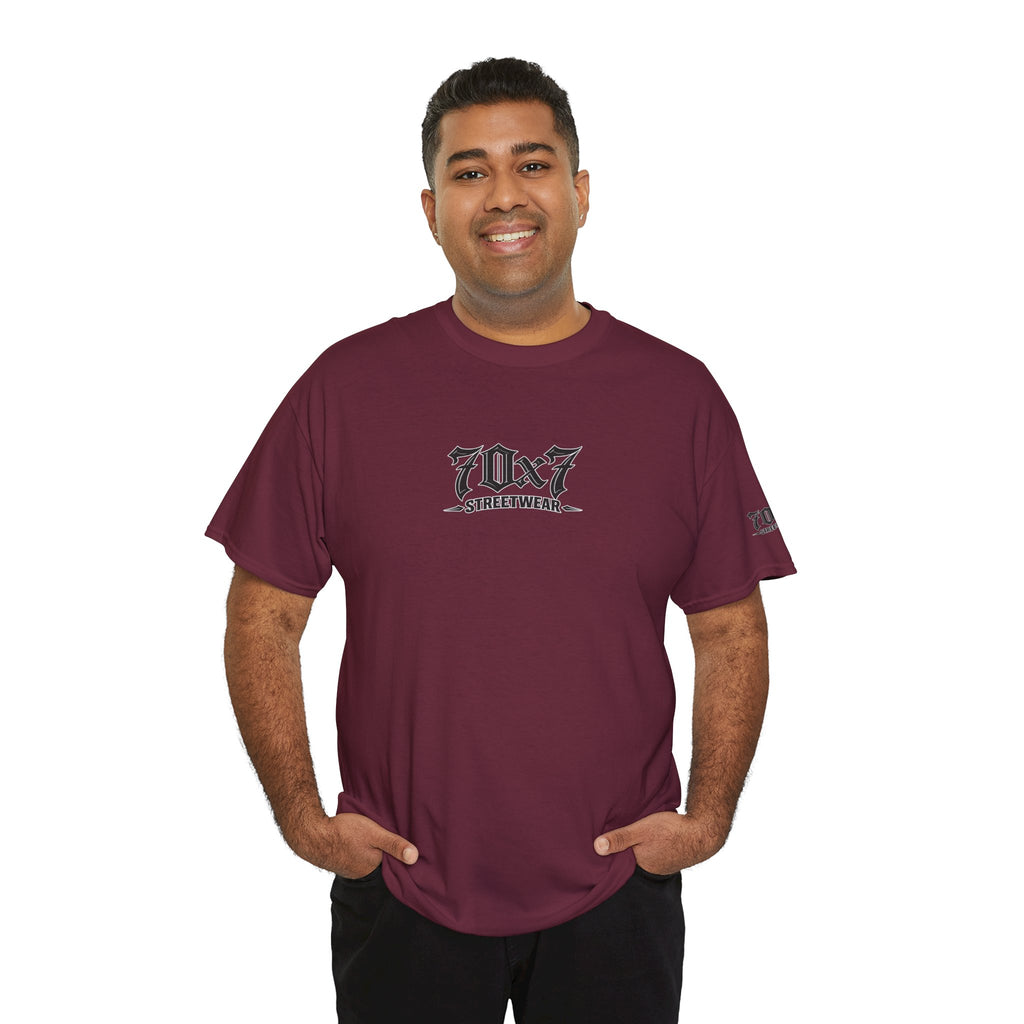70x7 Streetwear Forgiven Tee — Christian Streetwear Graphic T‑Shirt
