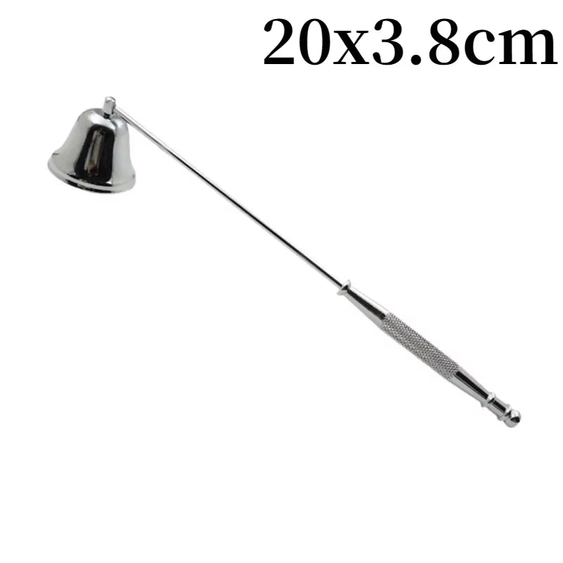 Candle Extinguishing Tool Black Metal Candle Extinguisher Candle Wick Trimming Scissors/Hook/Candle Tray/Candle Nursing Tool