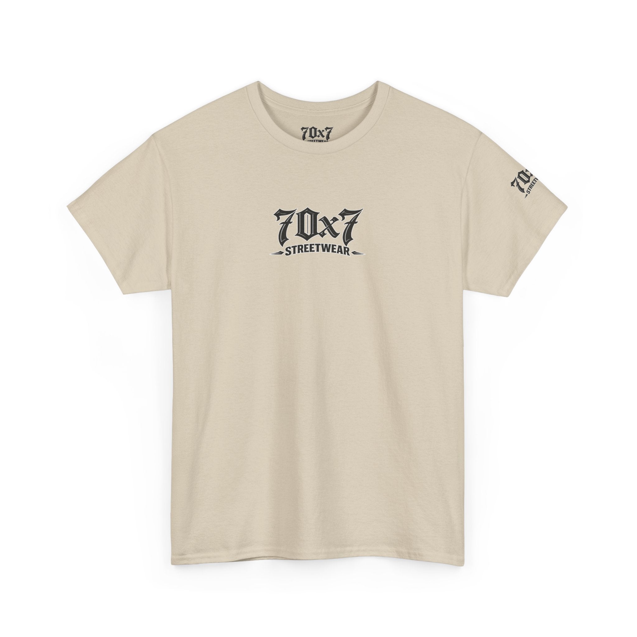 70x7 Streetwear Ecclesiastes 3:4 Graphic Tee — "A Time to Laugh" Christian Faith T‑Shirt