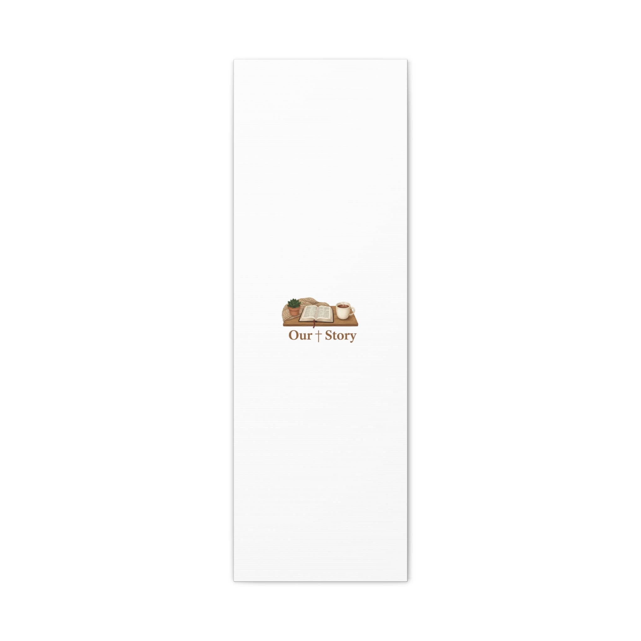 Our Story Canvas | Cozy Reading Aesthetic, Bookish Home Decor