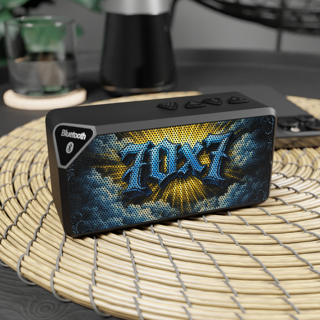 Bluetooth Speaker — Vintage Cloud Logo Design