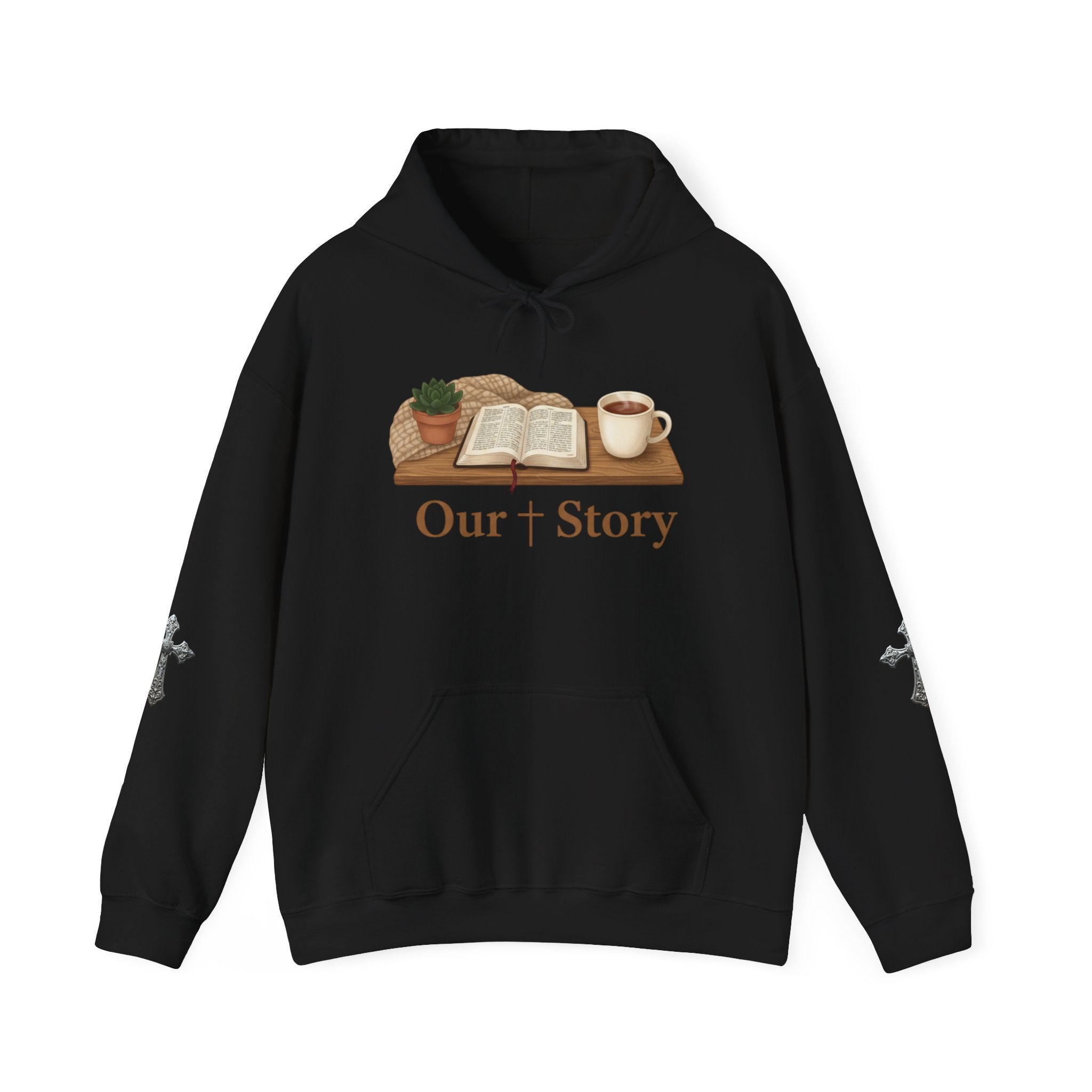 Our Story book illustration Hoodie | cozy book aesthetic, reading life