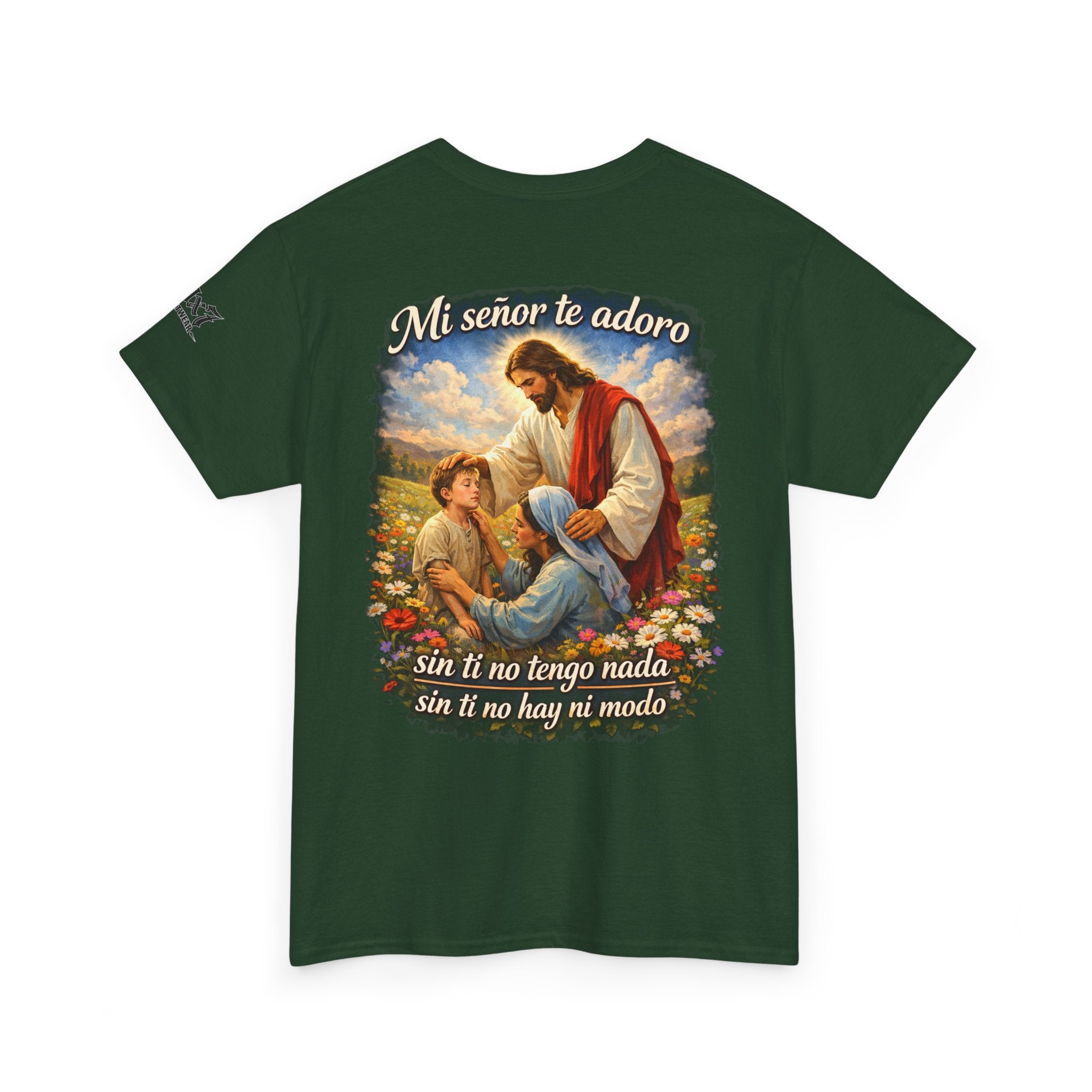 70x7 Streetwear “Mi Señor Te Adoro” Christian Graphic Tee