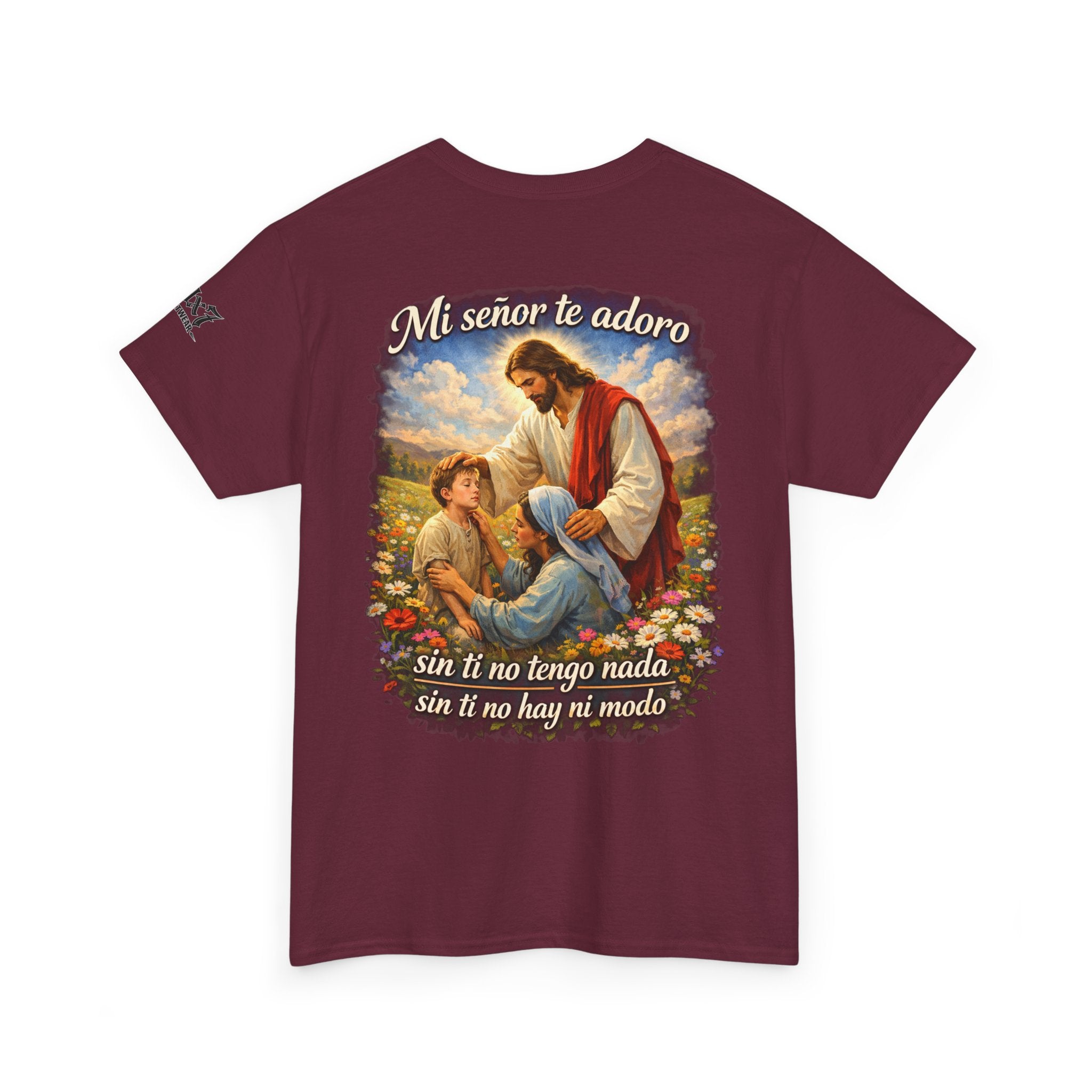 70x7 Streetwear “Mi Señor Te Adoro” Christian Graphic Tee