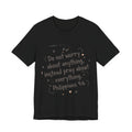 Do Not Worry Handlettered Tee | messy script design, doodle text