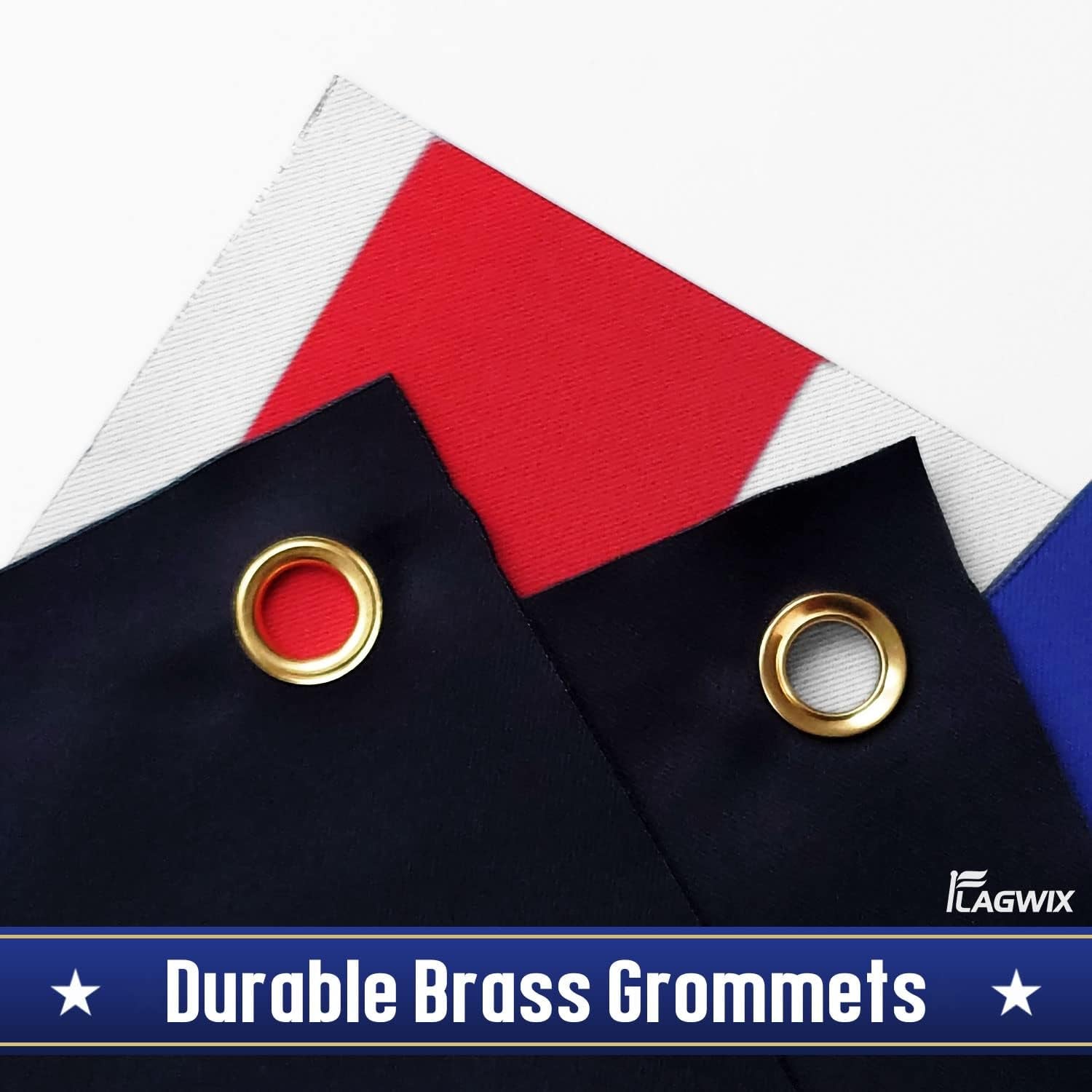 3X5 Patriotic American Flags, 4Th of July Decorations, One Nation under God American Eagle Flag - Double Sided, Heavy Duty Canvas - Decorations for Indoor, Outdoor Decor Flag with Grommets