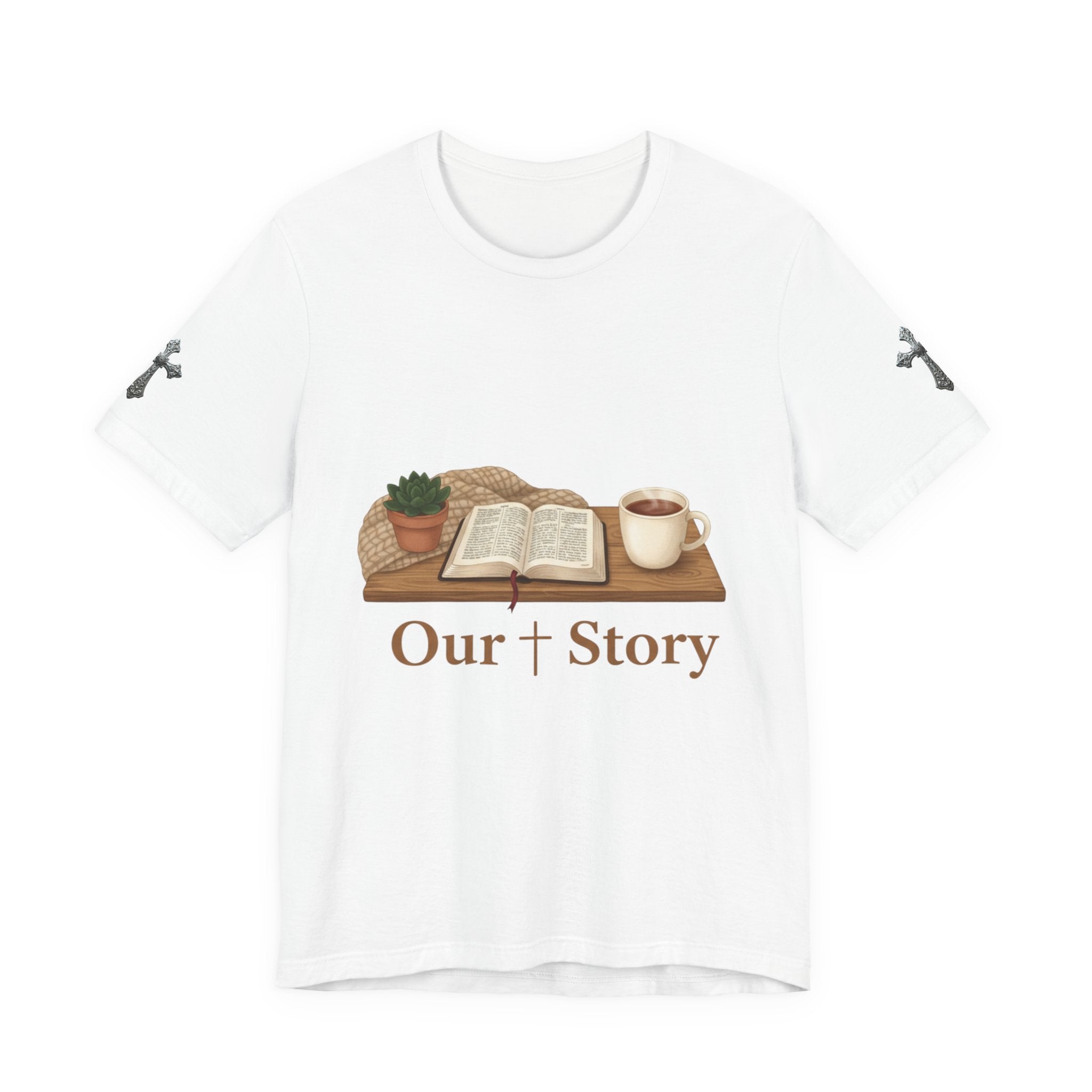 Our Story bookish reading tee | cozy book aesthetic, library life