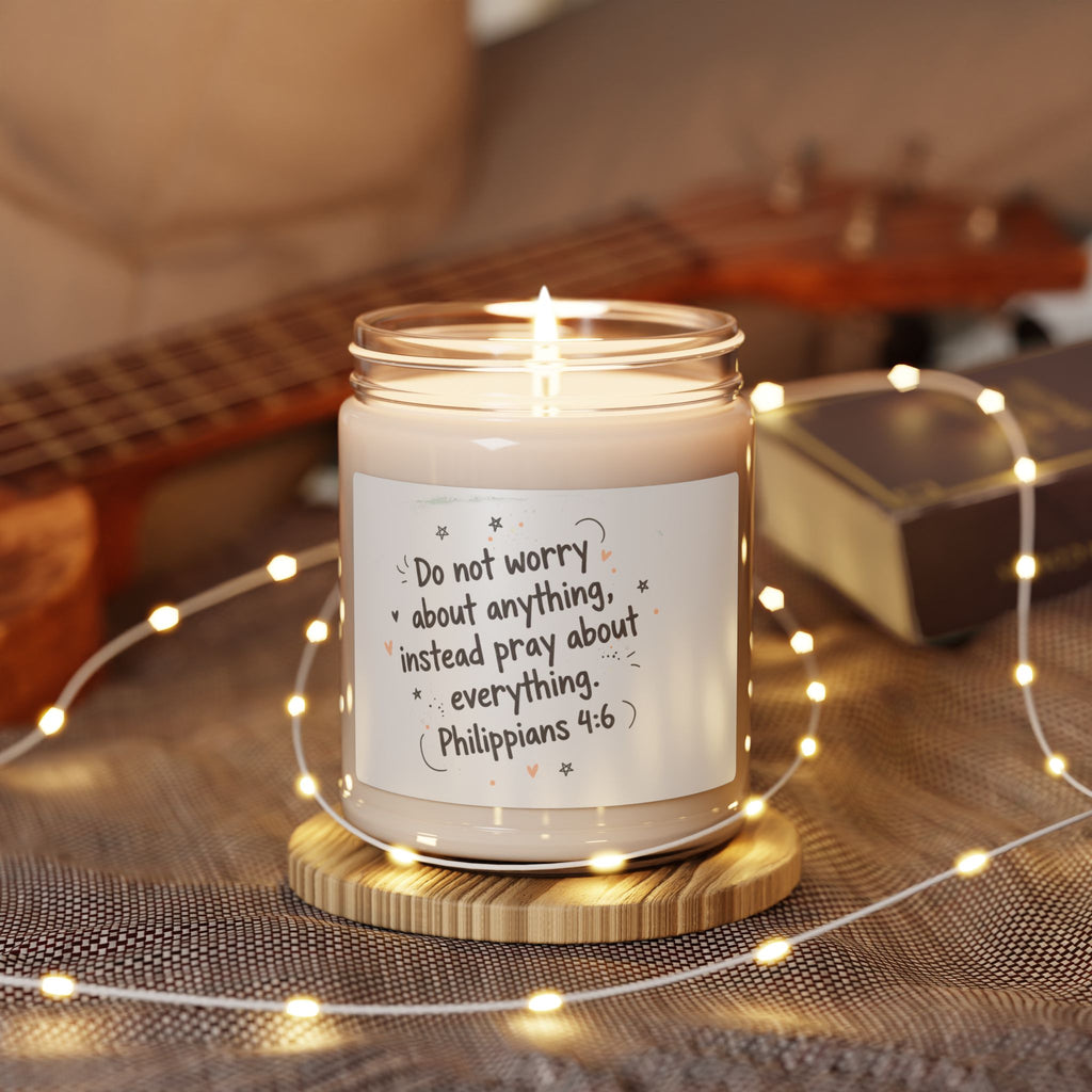 handwritten messy script candle | soy jar candle, doodle lettering affirmation