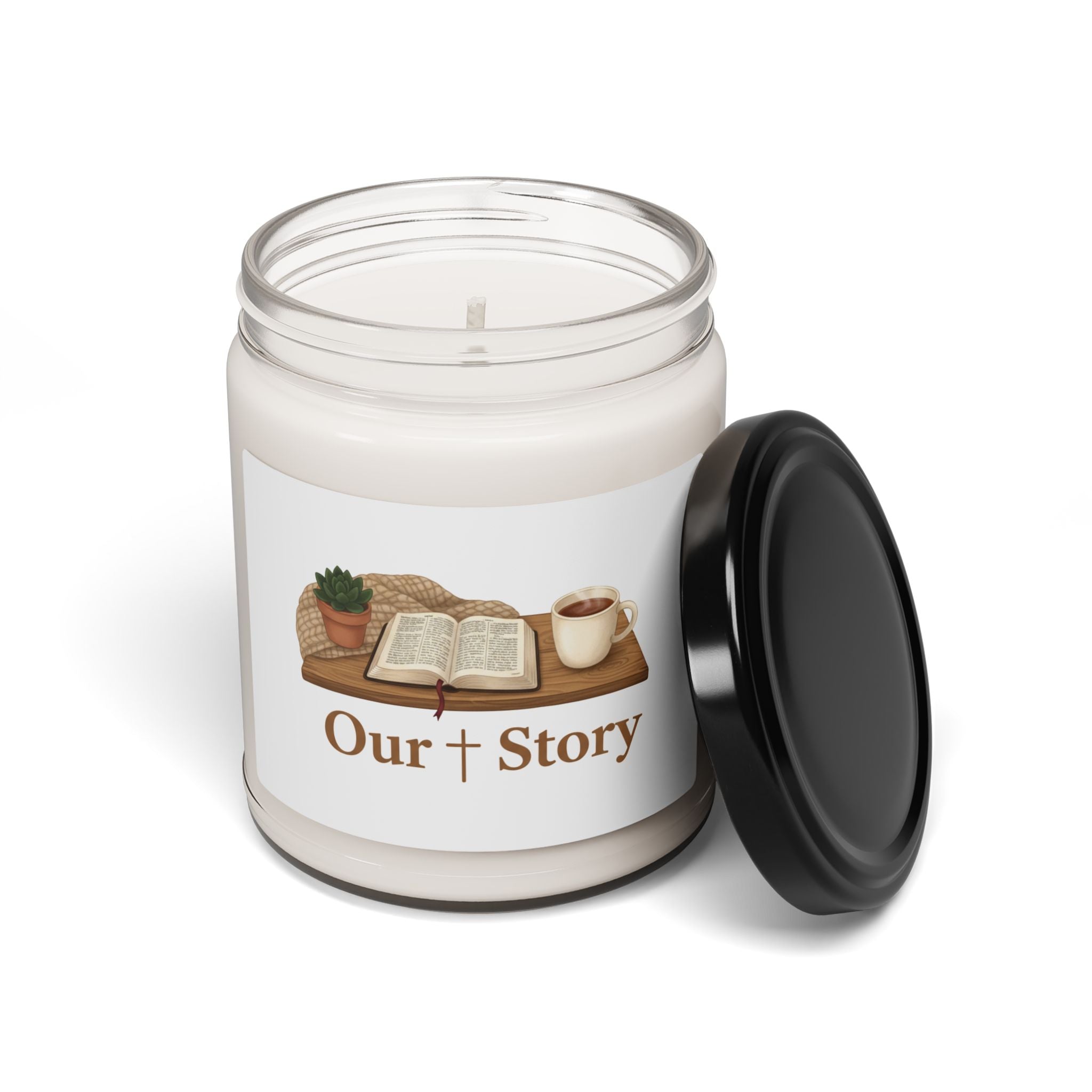 Our Story Candle | Cozy Reading Aesthetic, Bookish Soy Candle