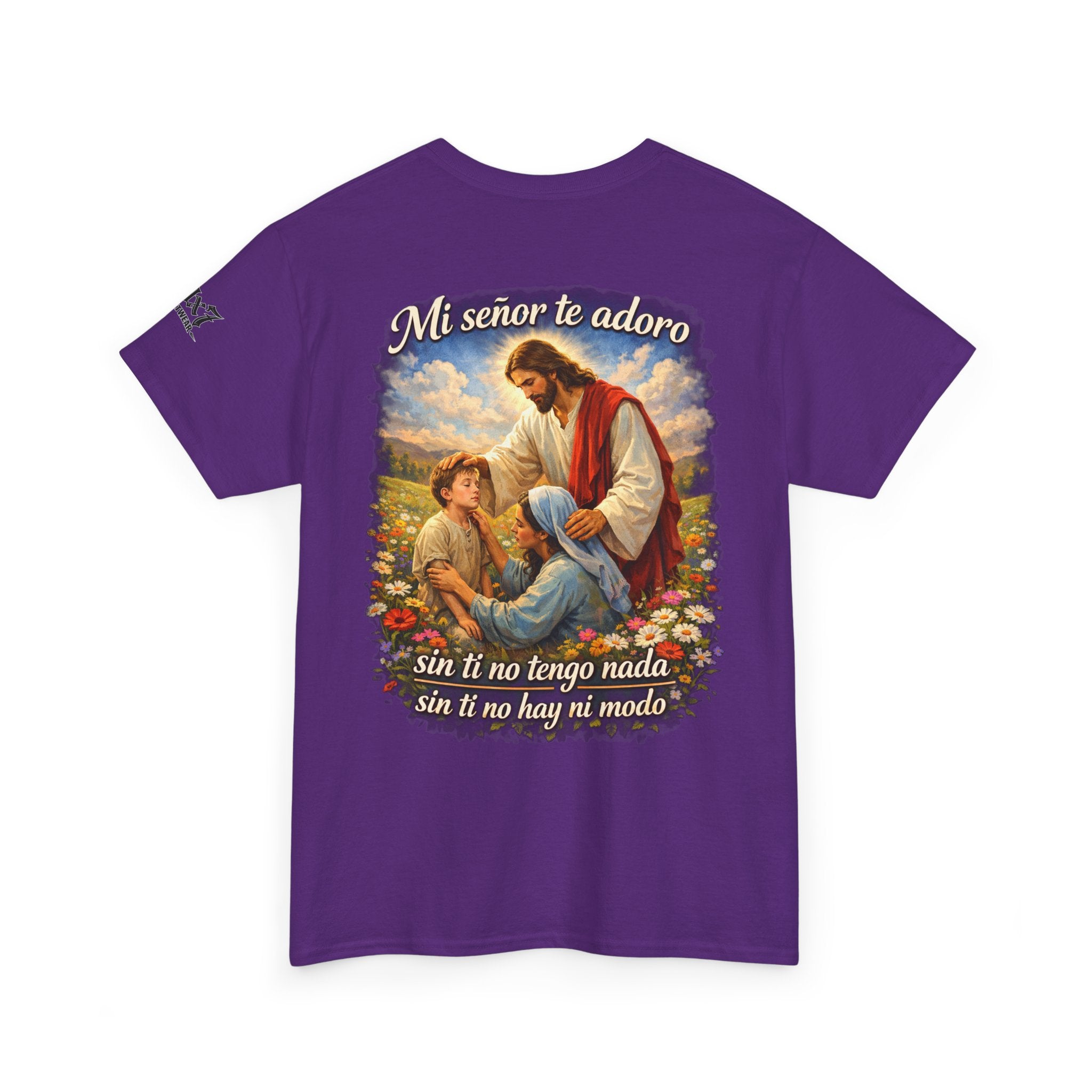 70x7 Streetwear “Mi Señor Te Adoro” Christian Graphic Tee