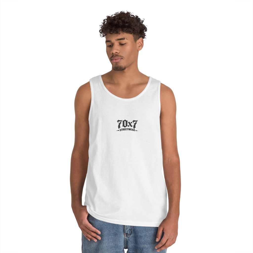 Tank Top — 70x7 Cross Graphic Christian Faith Tank