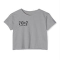 Genesis 3"14 Women's Crop Top — 'You Surely Will Not Die!' 70x7 Streetwear Graphic
