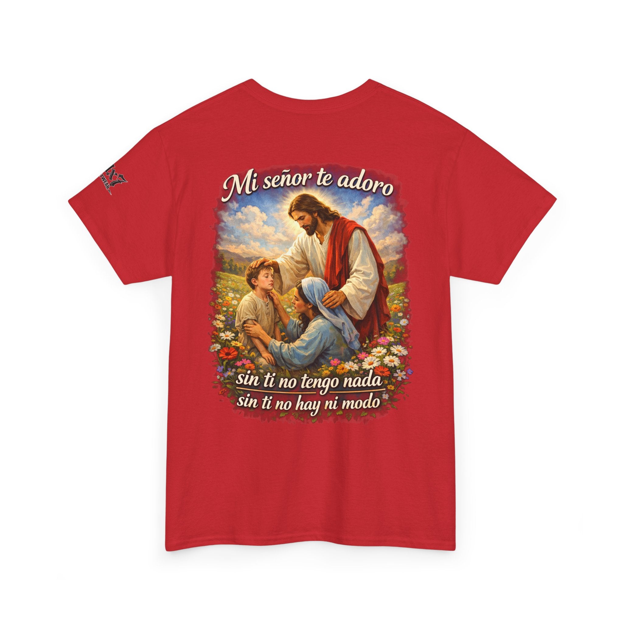 70x7 Streetwear “Mi Señor Te Adoro” Christian Graphic Tee