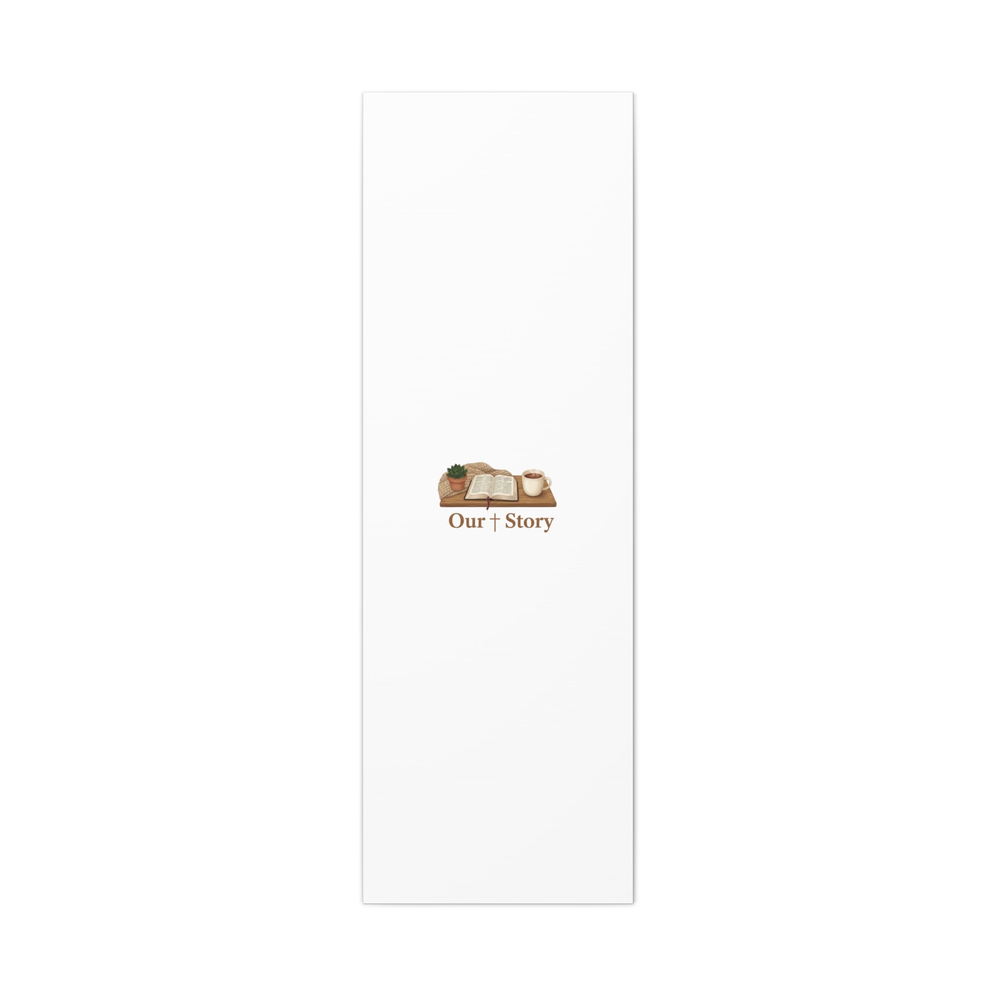 Our Story Canvas | Cozy Reading Aesthetic, Bookish Home Decor
