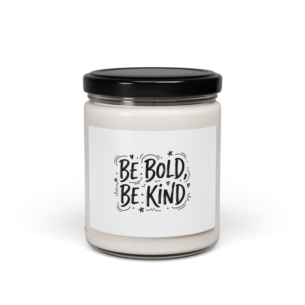 Be Bold Be Kind Soy Candle | Handwritten Brush Script, Marker Font Style
