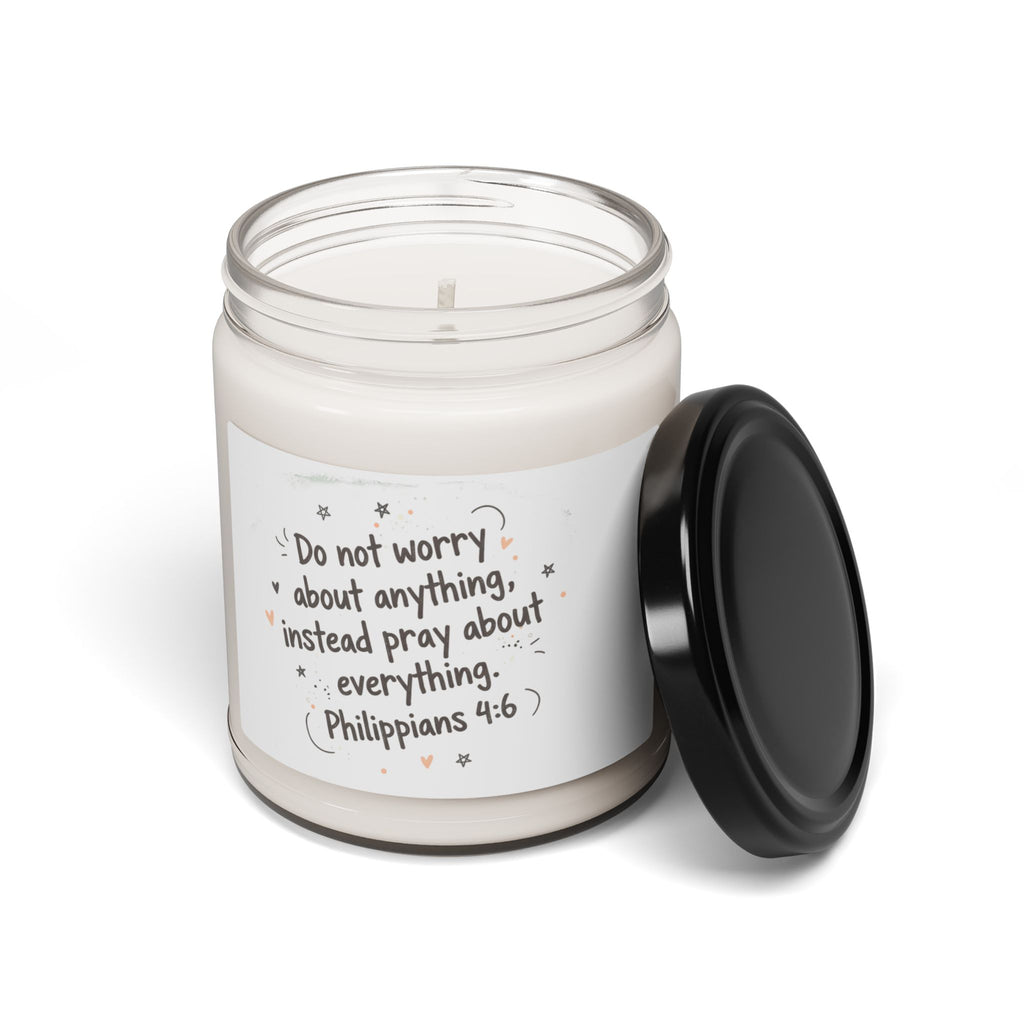 handwritten messy script candle | soy jar candle, doodle lettering affirmation