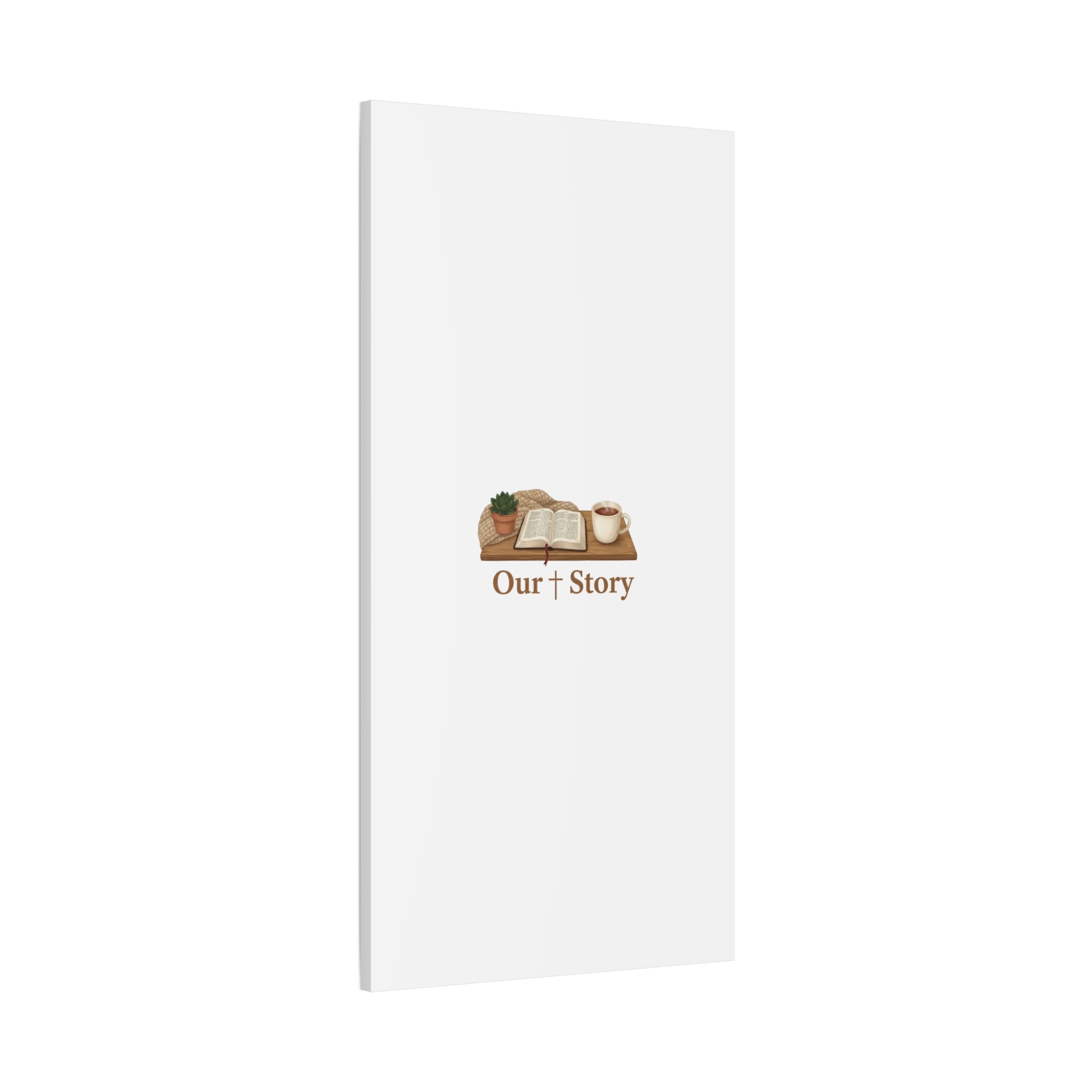 Our Story Canvas | Cozy Reading Aesthetic, Bookish Home Decor