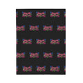 Velveteen Plush Blanket — Colorful "Cross Over from Death 2 Life" Graphic Throw