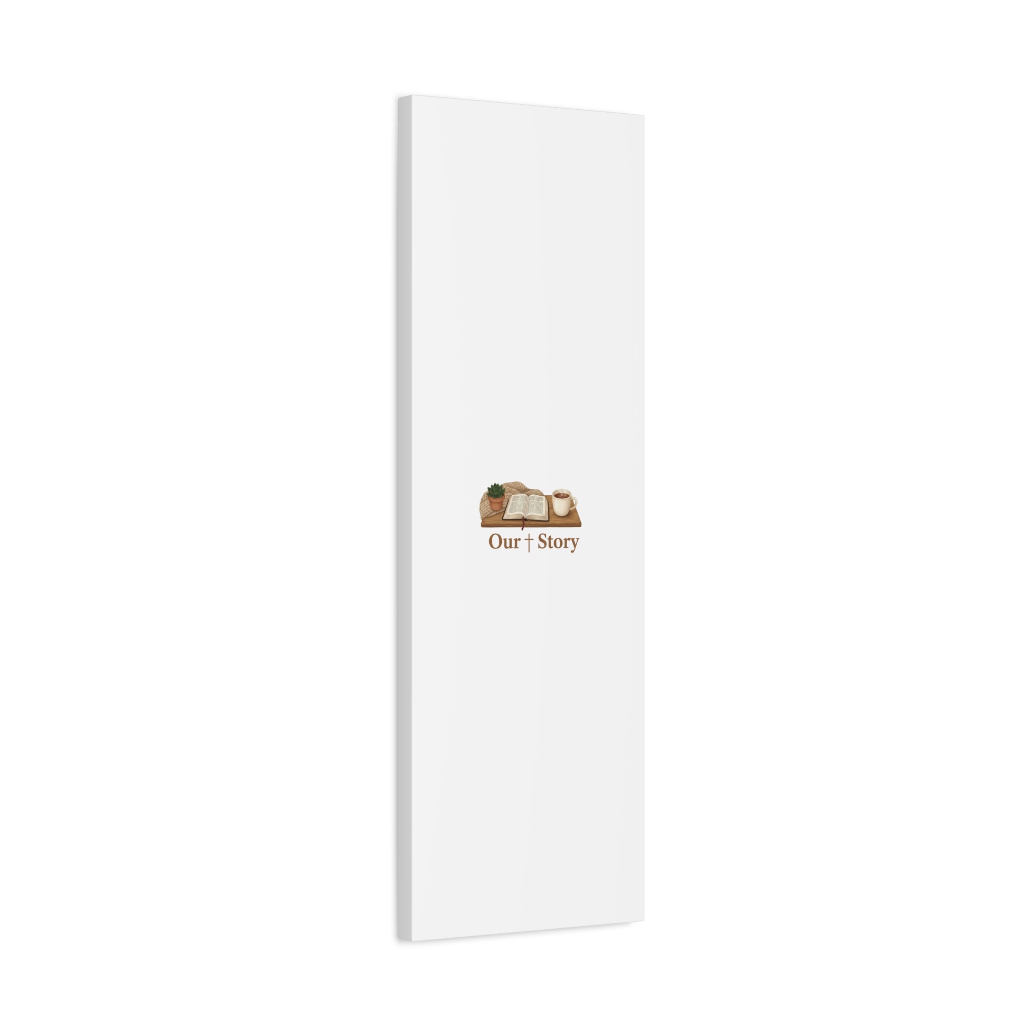 Our Story Canvas | Cozy Reading Aesthetic, Bookish Home Decor