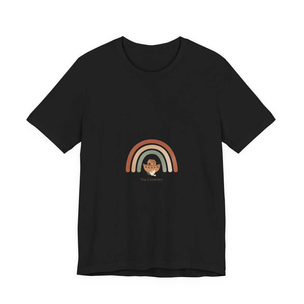 Neutral Rainbow Arc Tee | muted rainbow shirt, boho rainbow