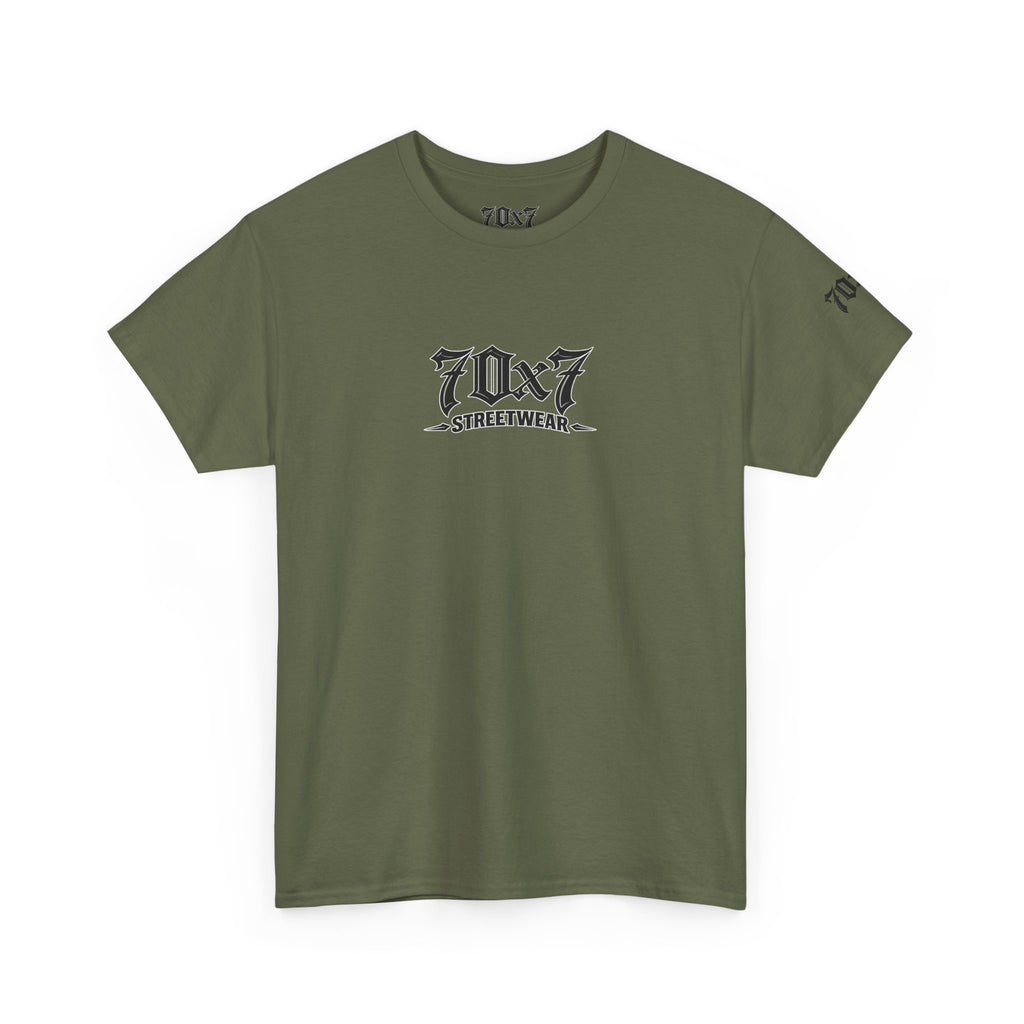 70x7 Streetwear Familia Tee — Christian Urban Crew T-Shirt