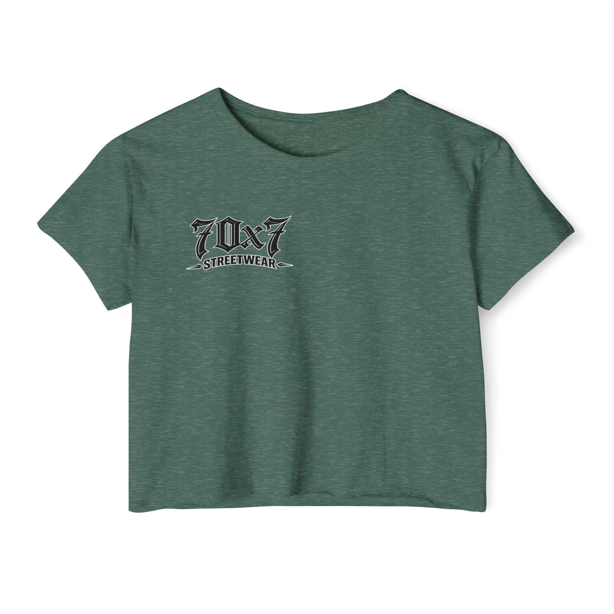 Genesis 3"14 Women's Crop Top — 'You Surely Will Not Die!' 70x7 Streetwear Graphic