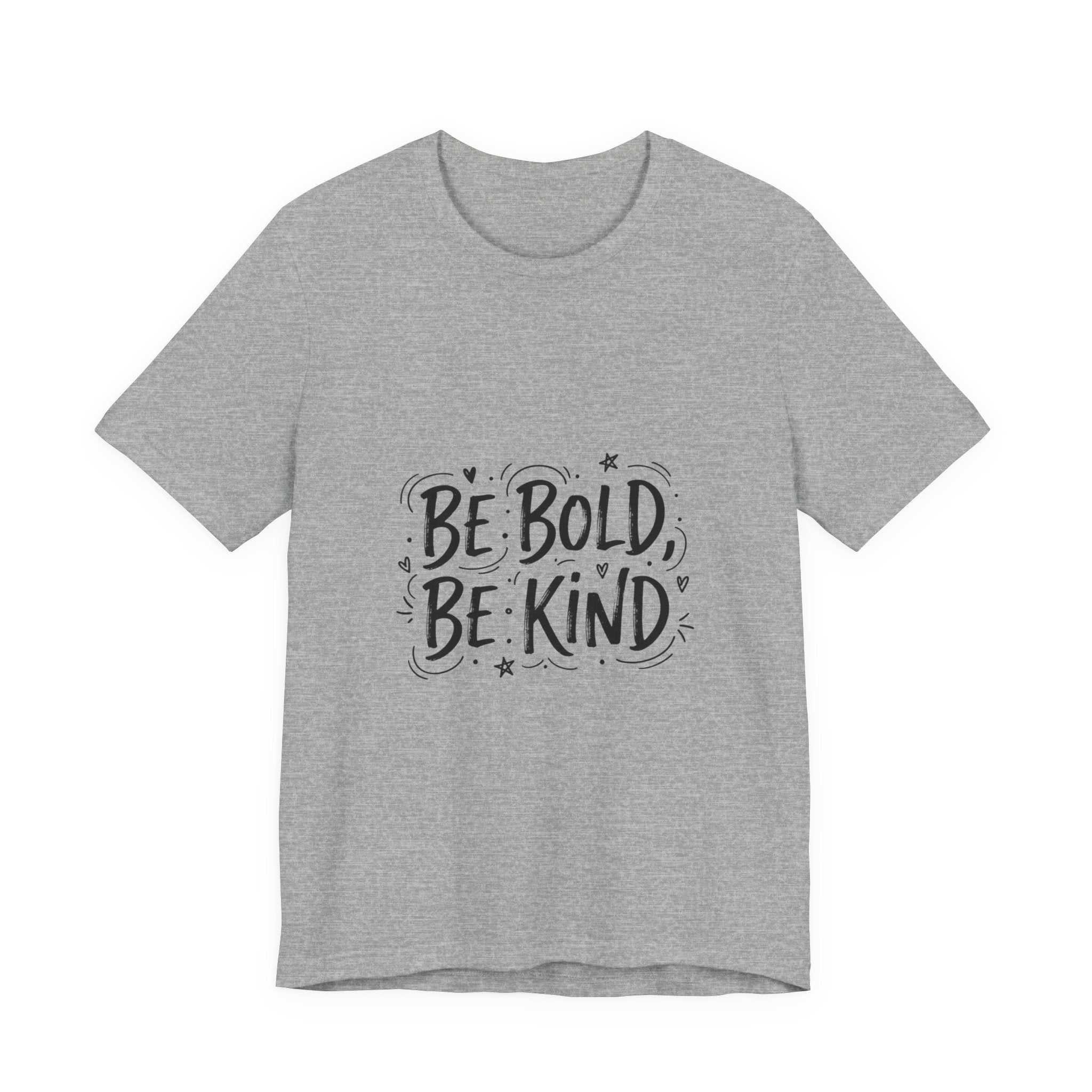 Be Bold Be Kind Tee | Handwritten Marker Font, Brush Script Shirt