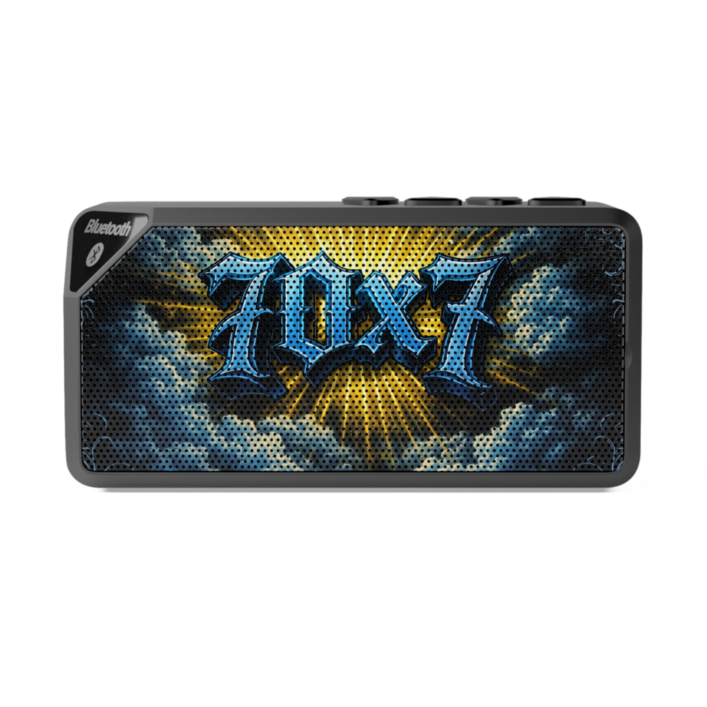 Bluetooth Speaker — Vintage Cloud Logo Design