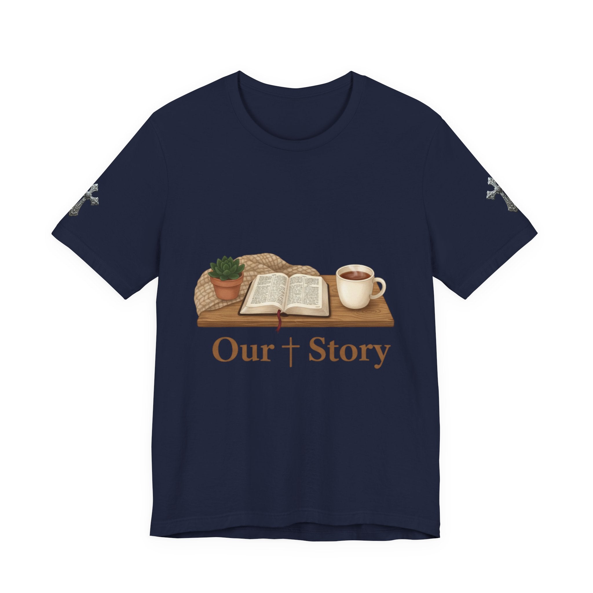 Our Story bookish reading tee | cozy book aesthetic, library life