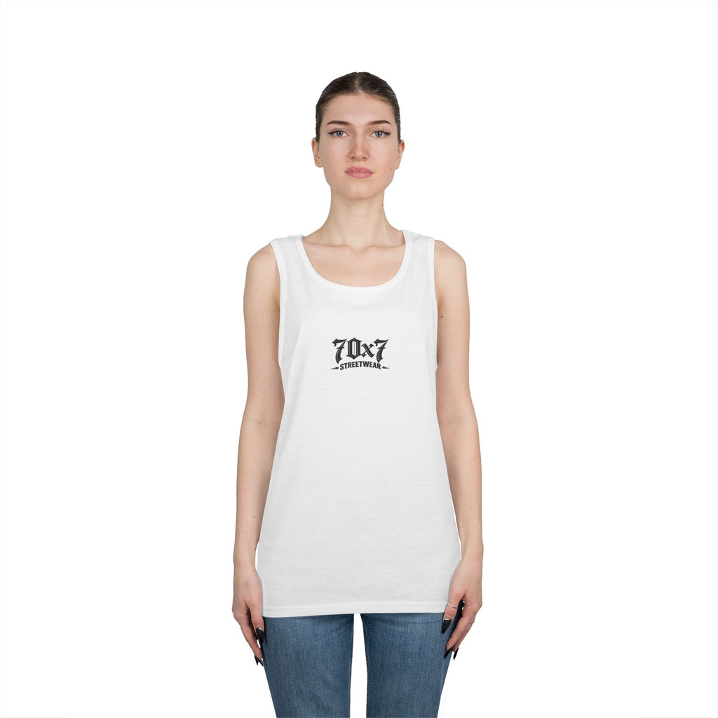 Tank Top — 70x7 Cross Graphic Christian Faith Tank