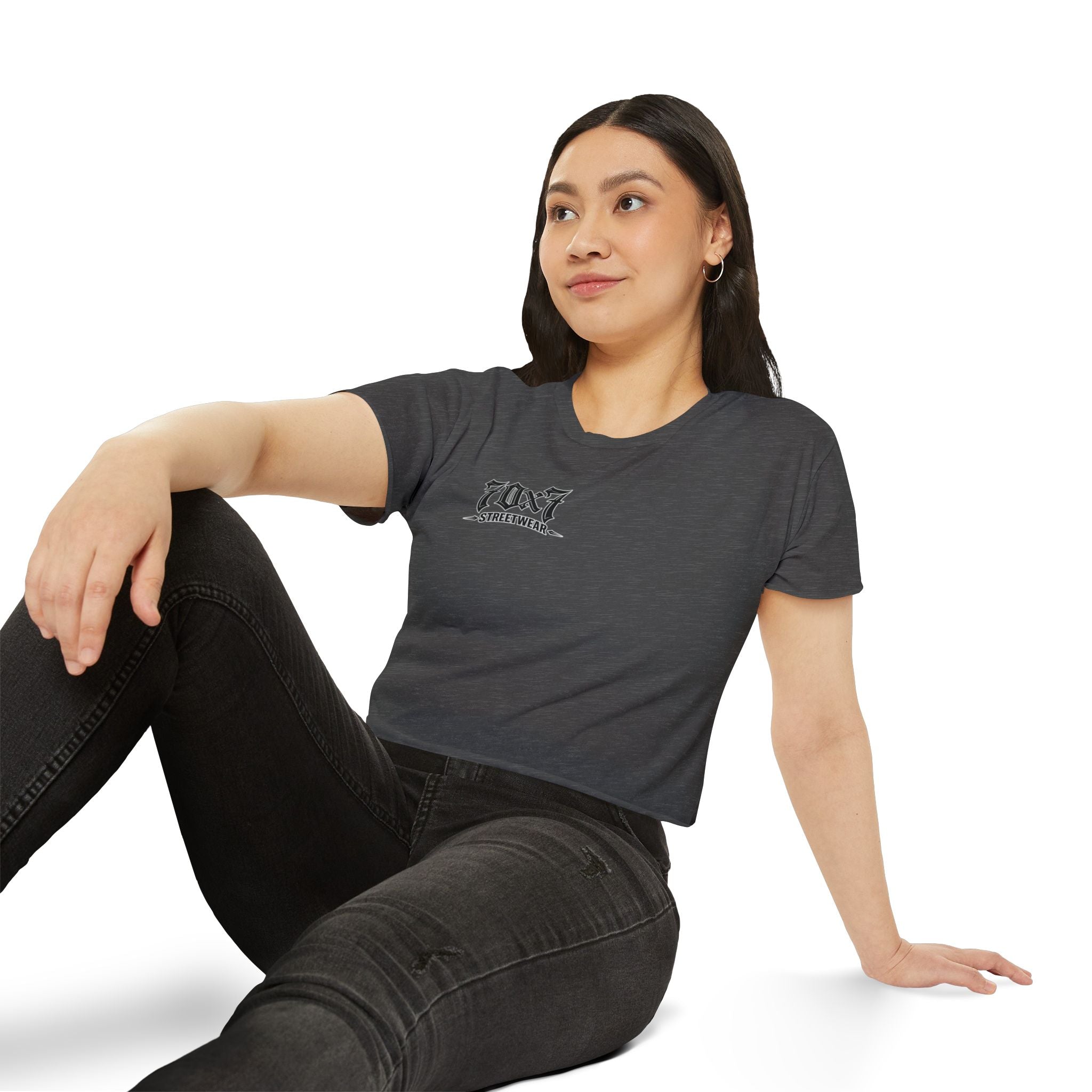 Genesis 3"14 Women's Crop Top — 'You Surely Will Not Die!' 70x7 Streetwear Graphic