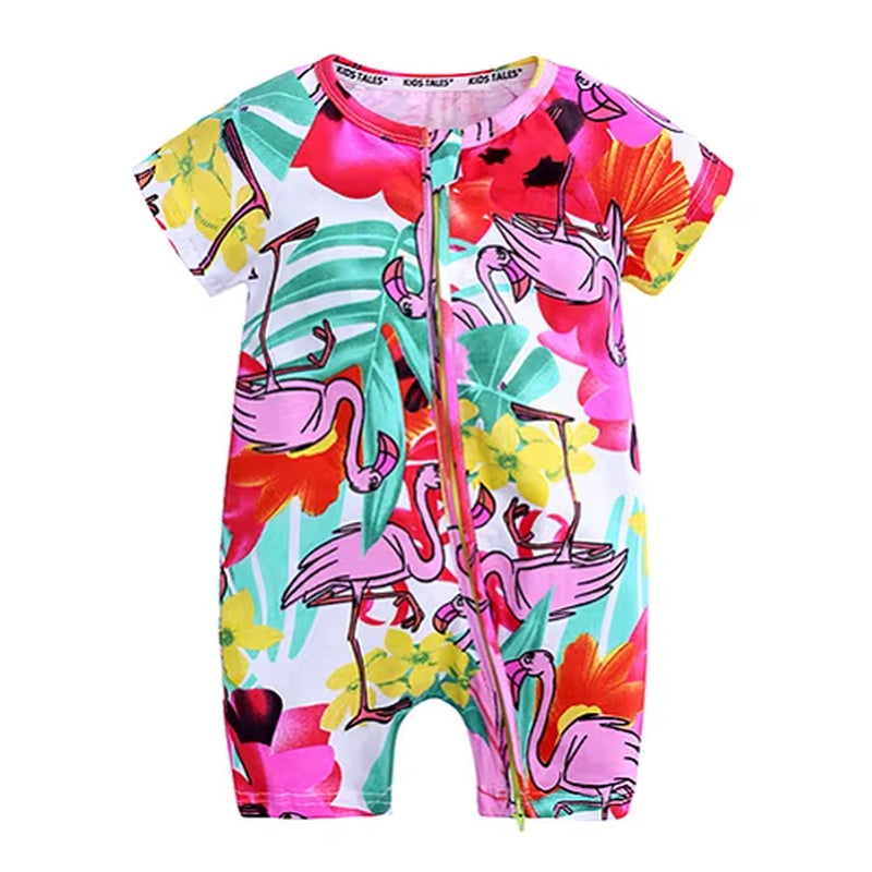 Unisex Newborn Baby Rompers Cotton Baby Boy Clothes Infant Jumpsuits Summer Bebe Clothes Short Sleeve Baby Girls Rompers Summer