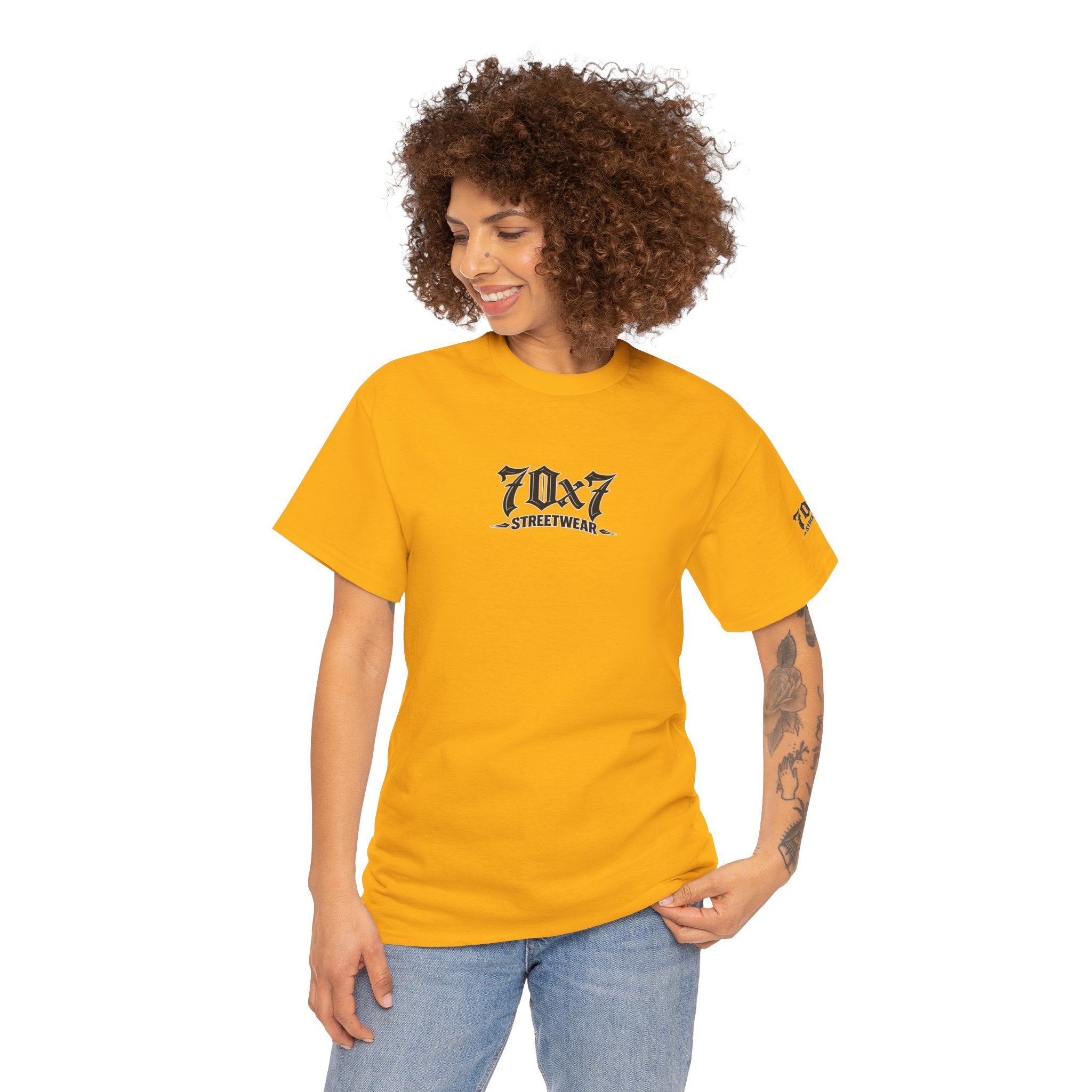 70x7 Streetwear "God Doesn't Sleep on the Job" Graphic T-Shirt
