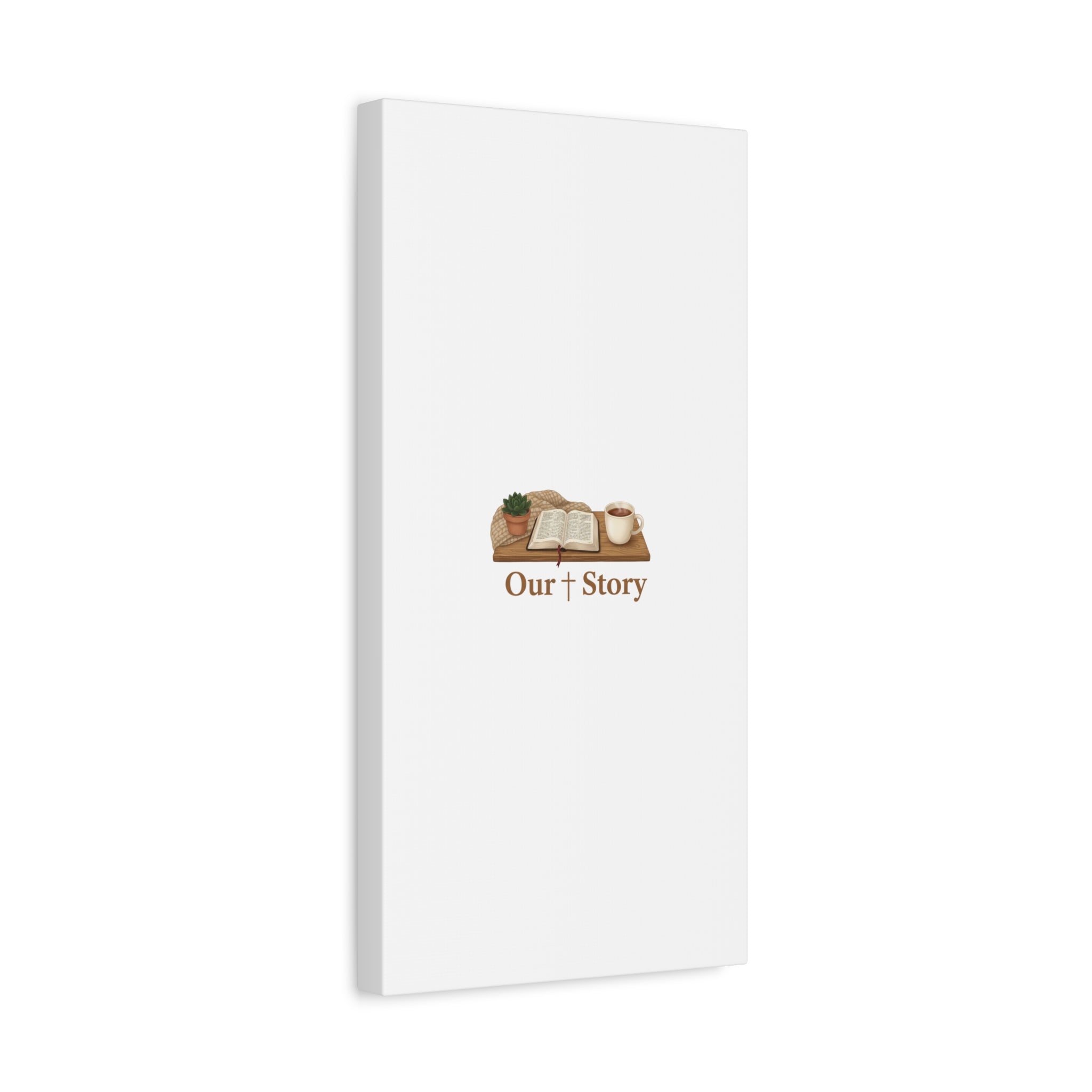 Our Story Canvas | Cozy Reading Aesthetic, Bookish Home Decor
