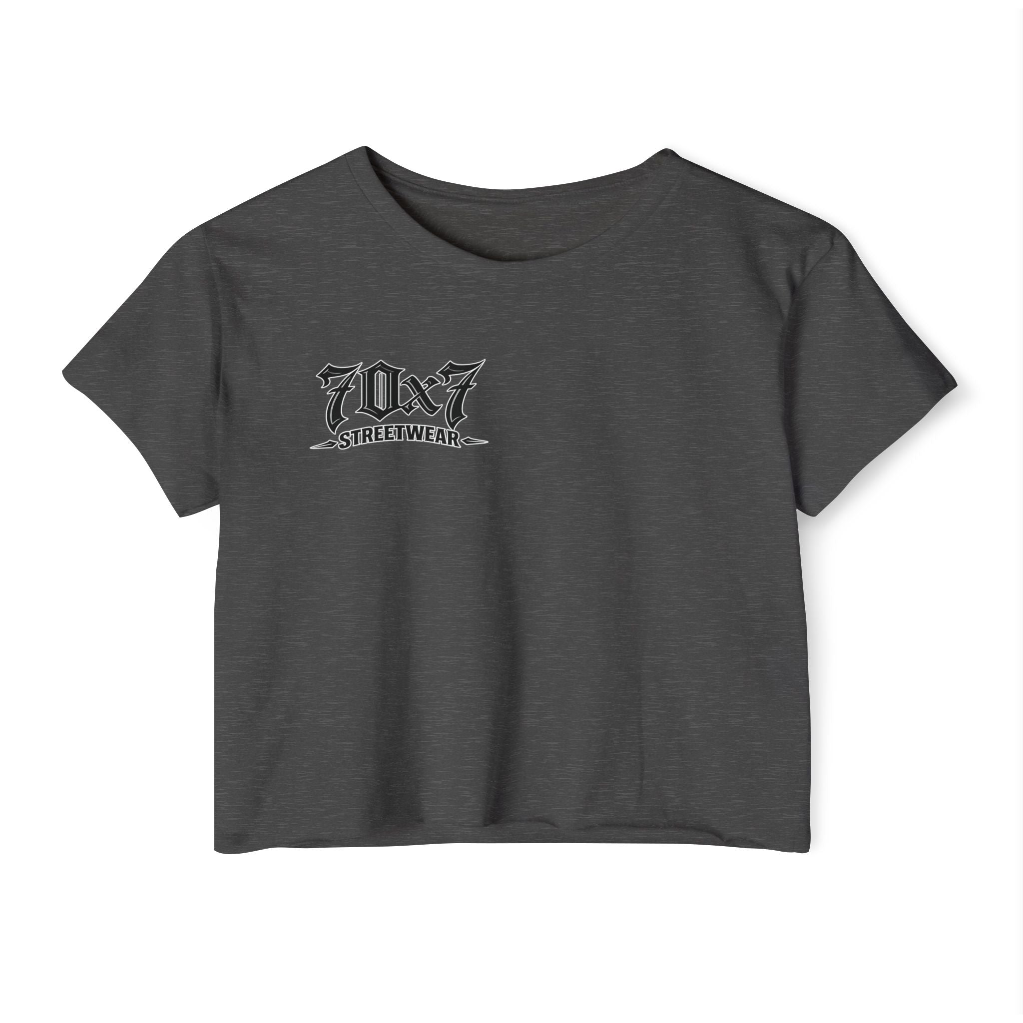 Genesis 3"14 Women's Crop Top — 'You Surely Will Not Die!' 70x7 Streetwear Graphic