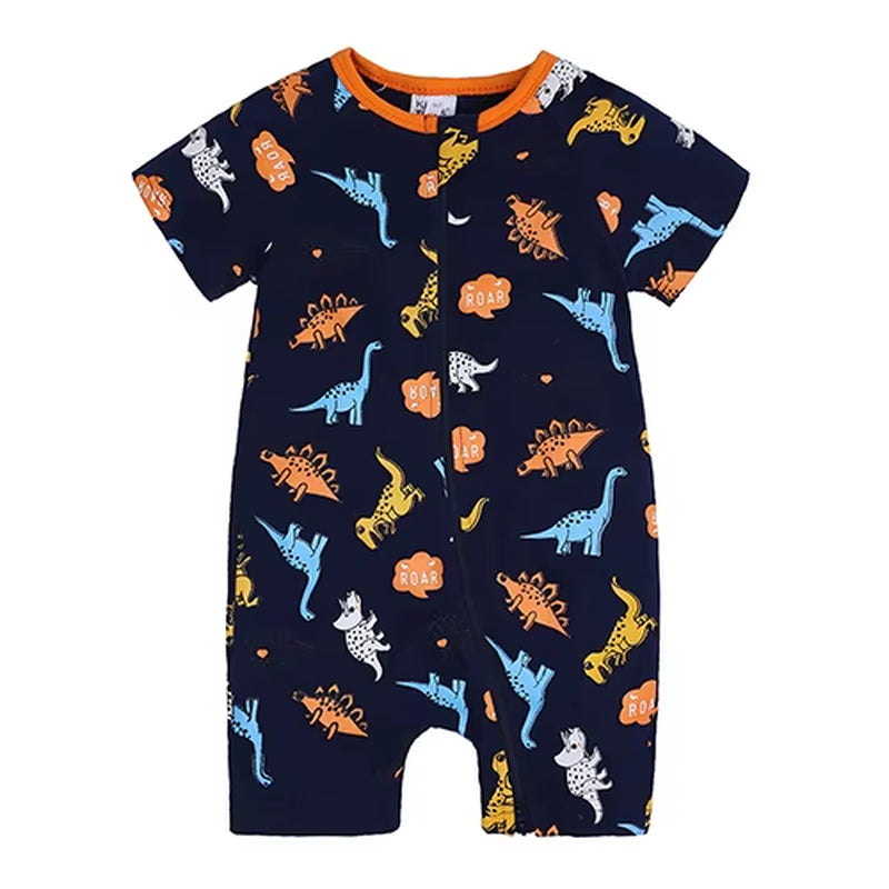 Unisex Newborn Baby Rompers Cotton Baby Boy Clothes Infant Jumpsuits Summer Bebe Clothes Short Sleeve Baby Girls Rompers Summer
