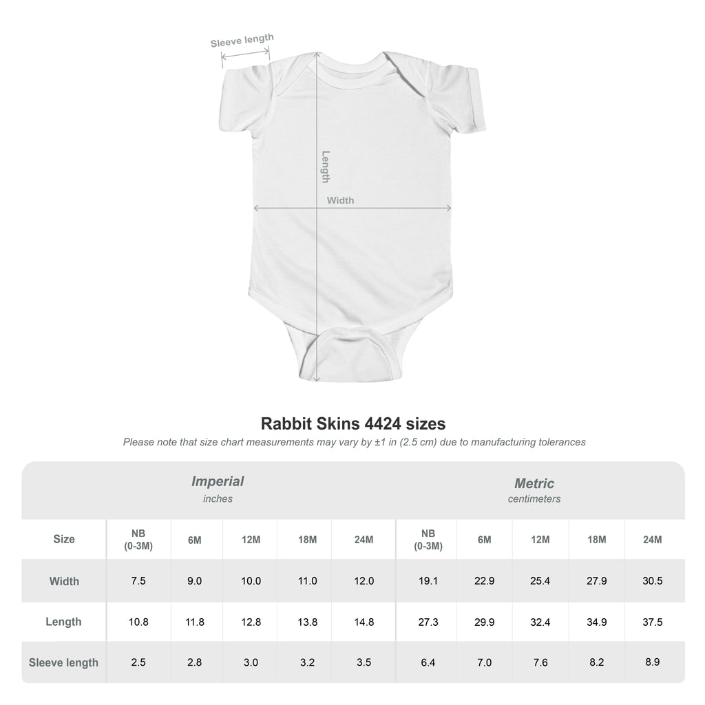 'Grace' Infant Bodysuit — 70x7 Streetwear Logo Baby Onesie