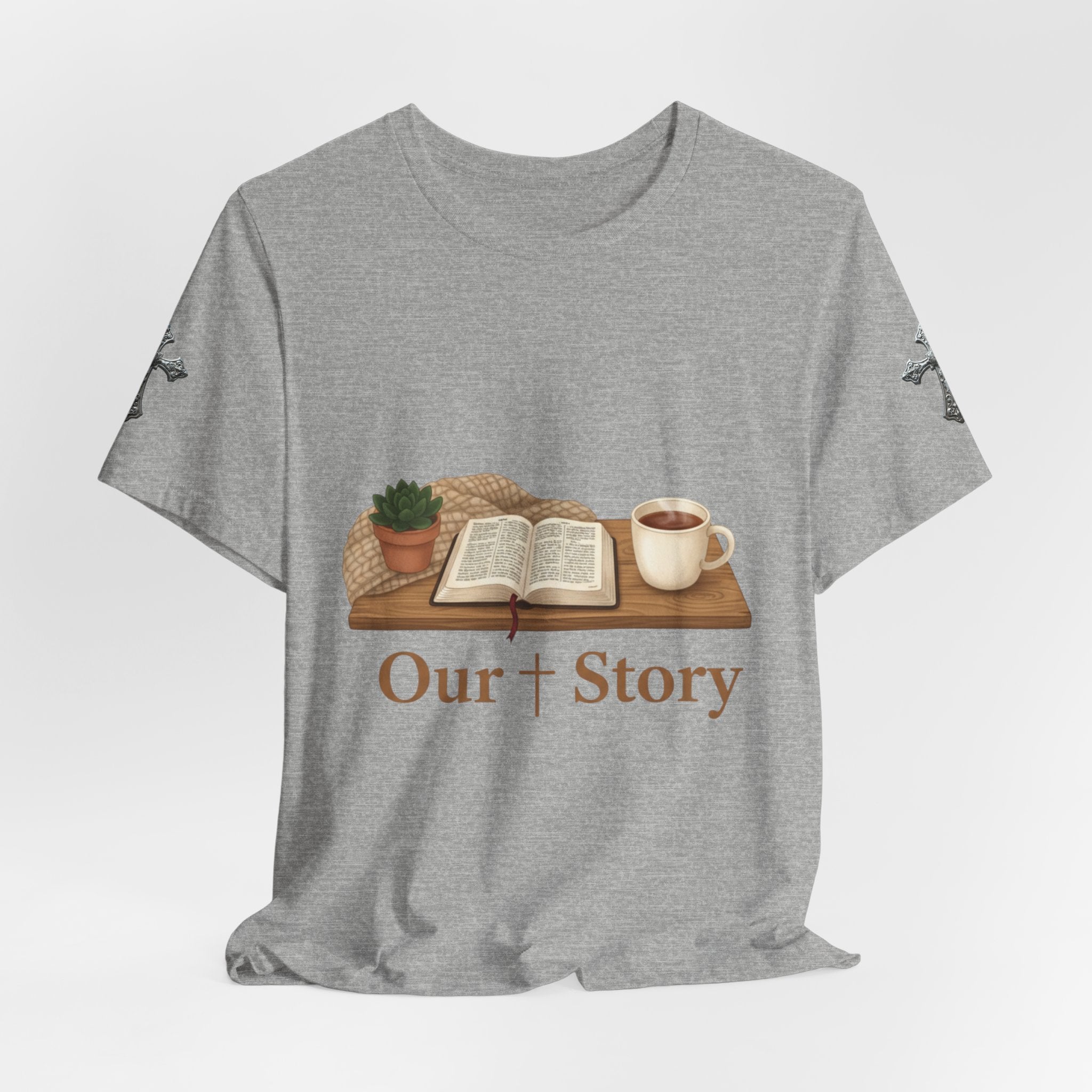 Our Story bookish reading tee | cozy book aesthetic, library life
