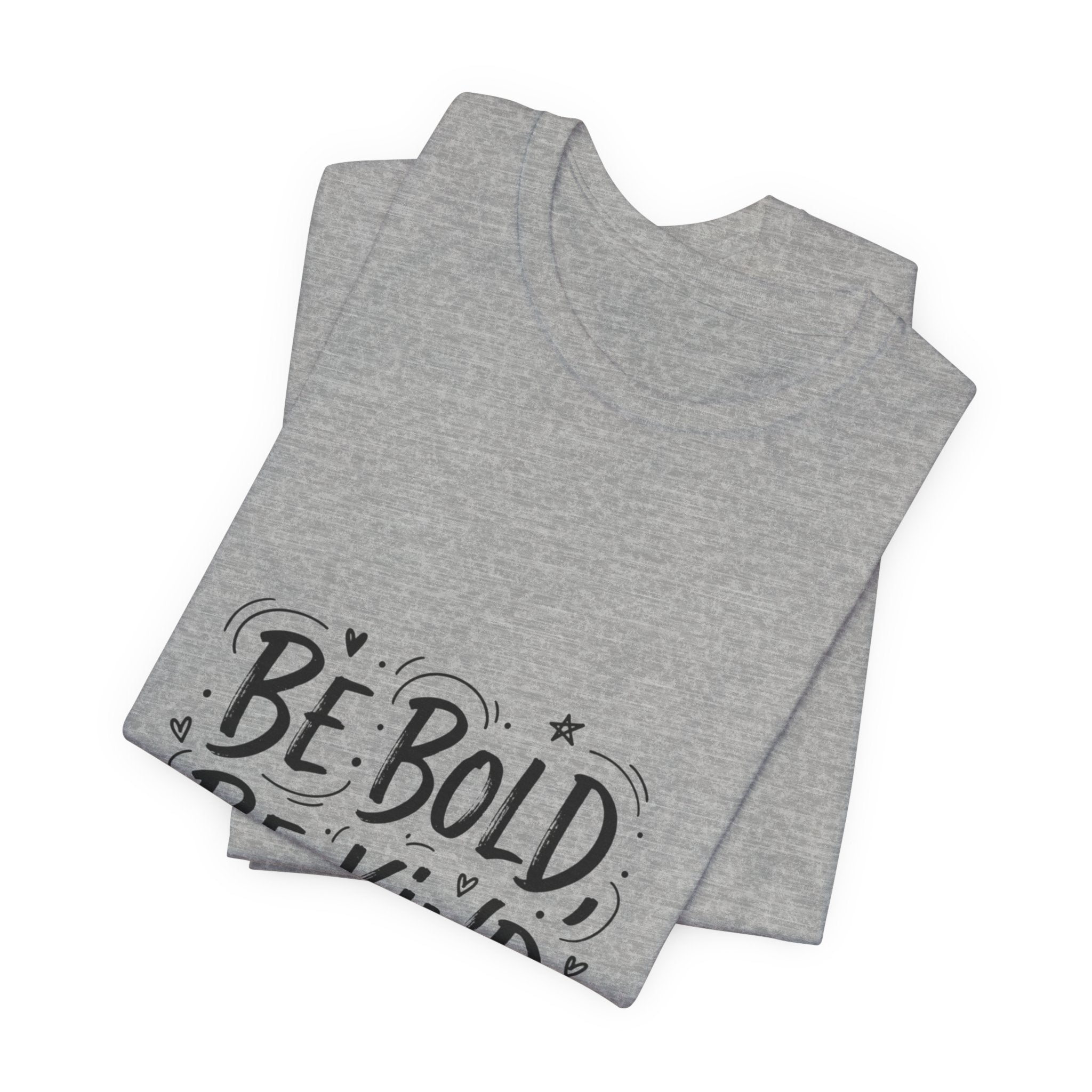 Be Bold Be Kind Tee | Handwritten Marker Font, Brush Script Shirt