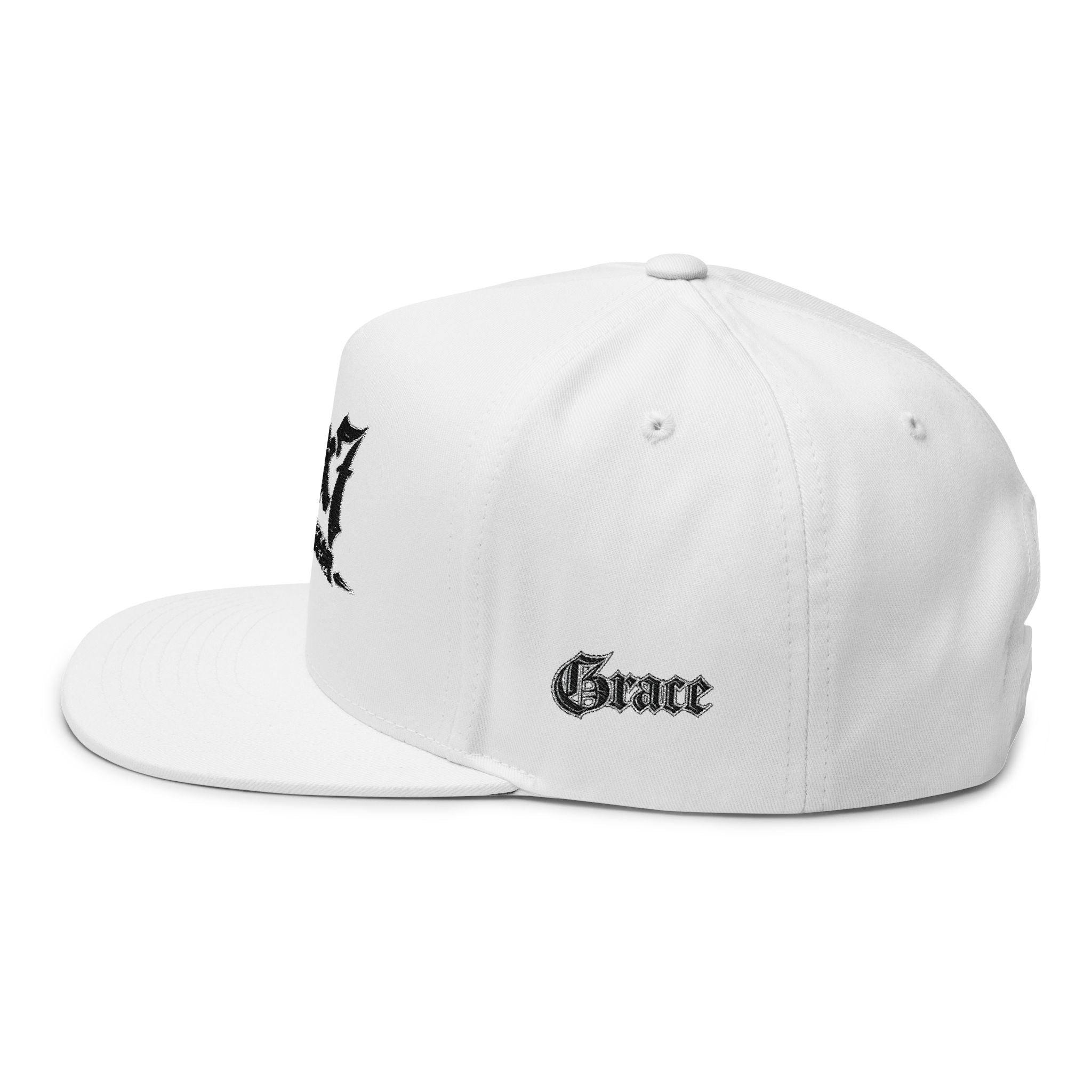 70x7 Streetwear Embroidered Flat Bill Cap
