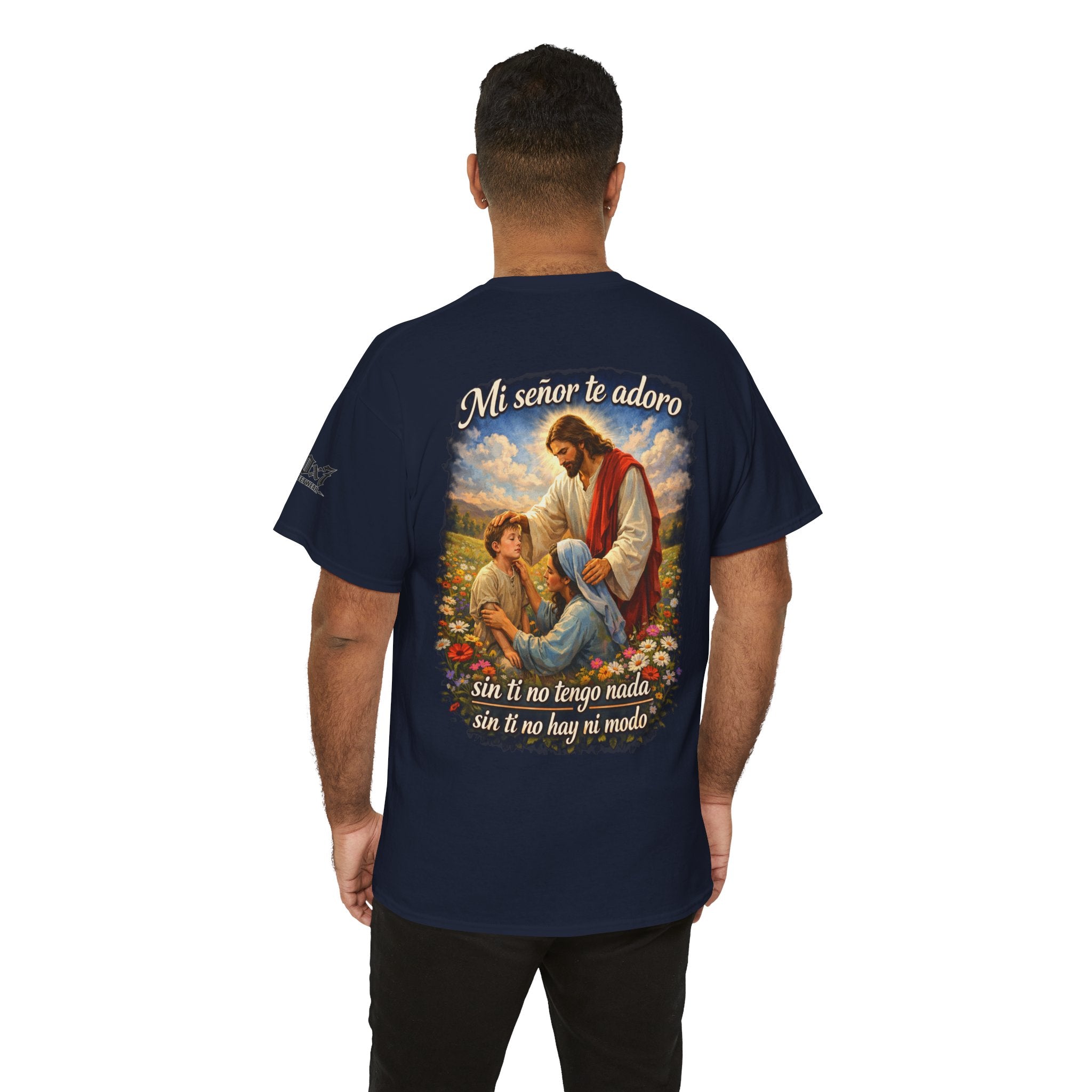 70x7 Streetwear “Mi Señor Te Adoro” Christian Graphic Tee