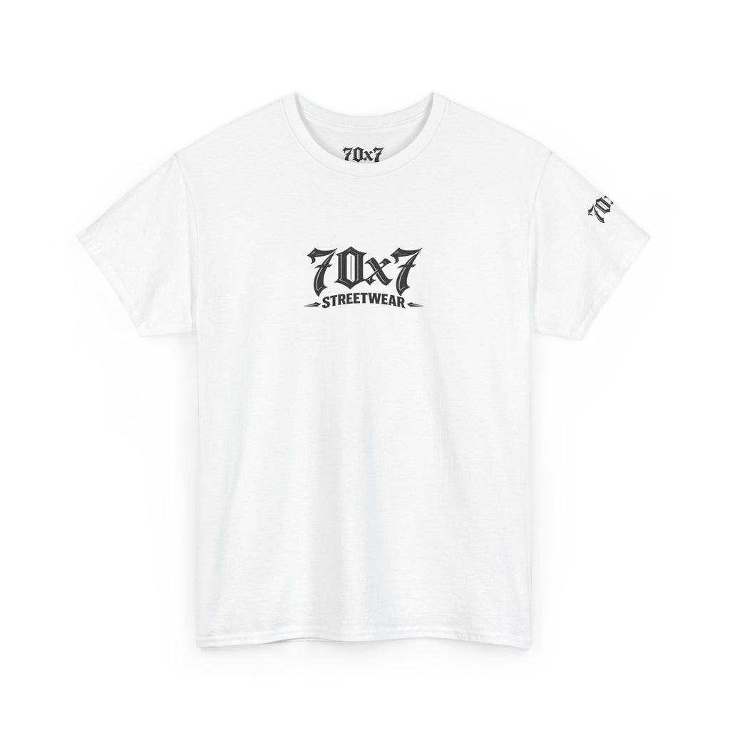 70x7 Streetwear — "Don't Cross Us" Vintage Faith Graphic