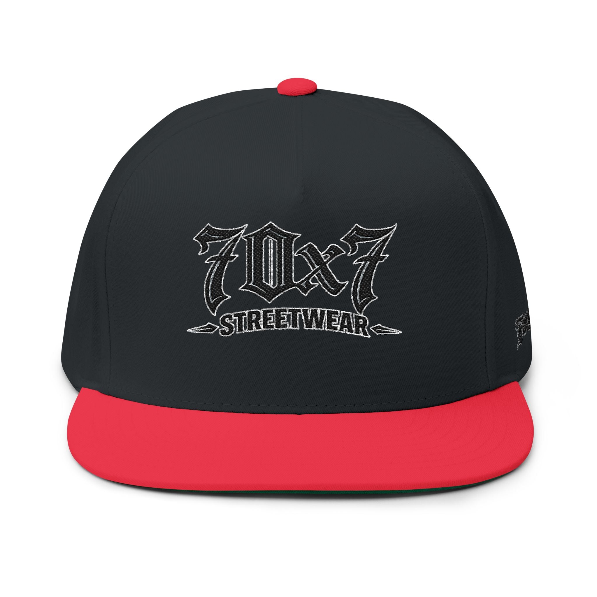 707 Streetwear Forgiven Embroidered Flat Bill Cap