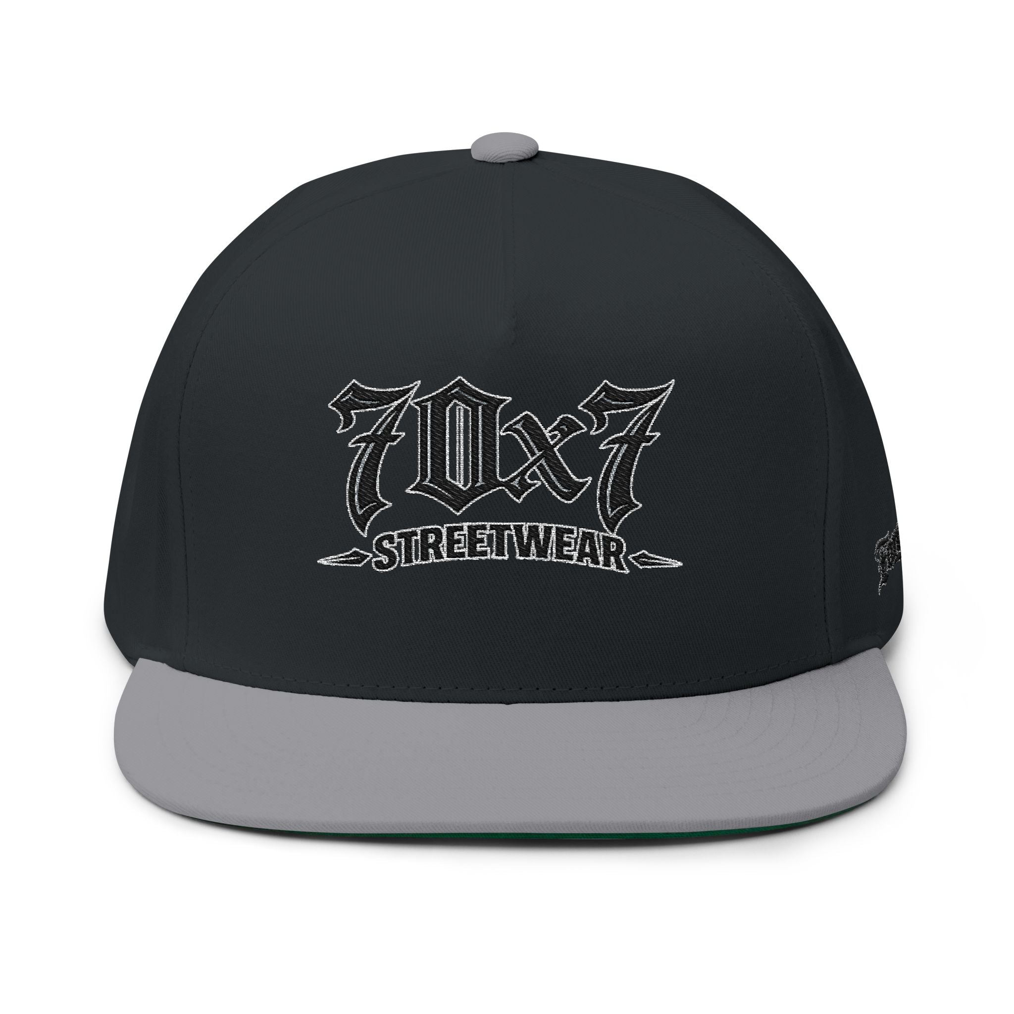 707 Streetwear Forgiven Embroidered Flat Bill Cap