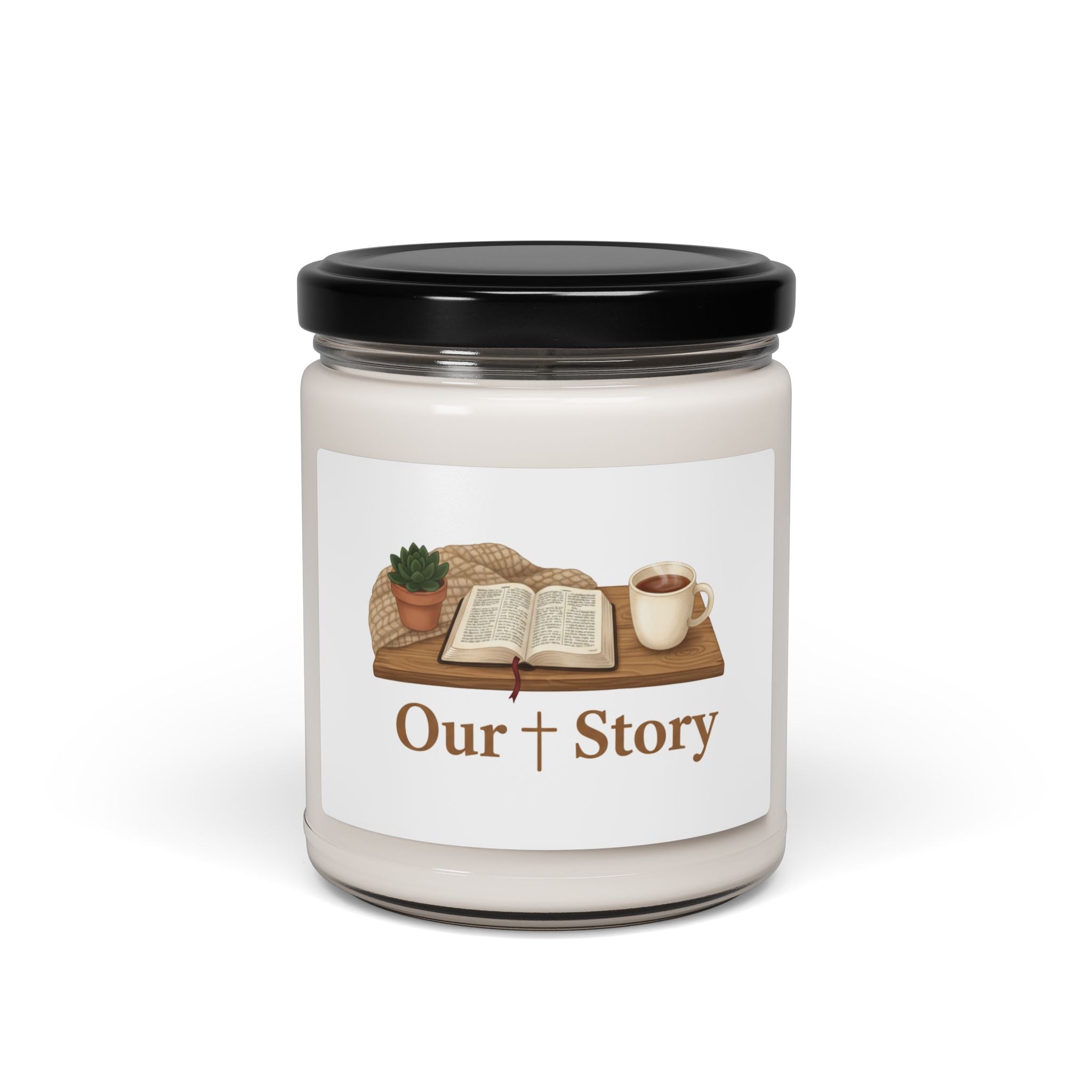 Our Story Candle | Cozy Reading Aesthetic, Bookish Soy Candle