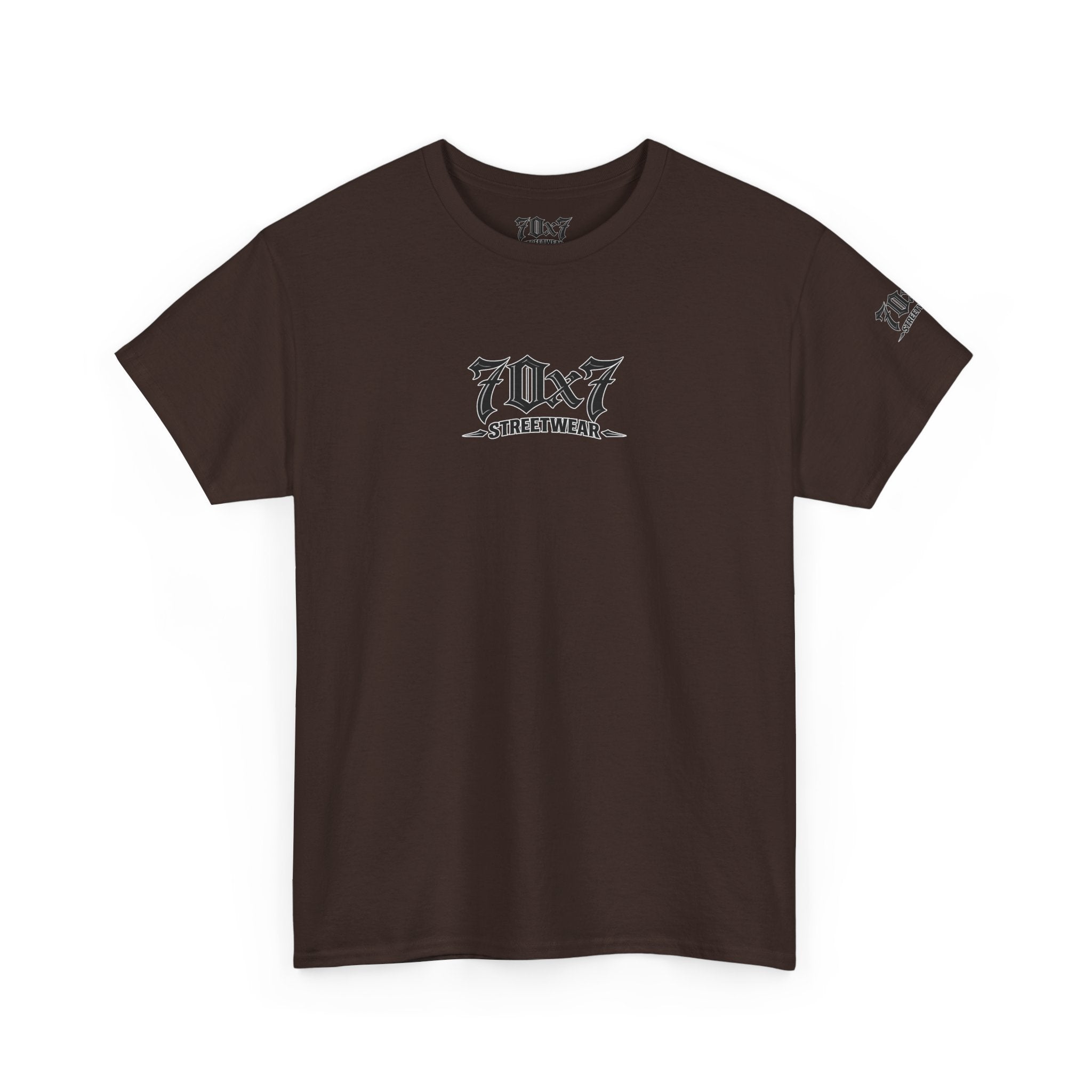 70x7 Streetwear — “Pushin P Saved Me” Psalm 118:24 Graphic T-Shirt